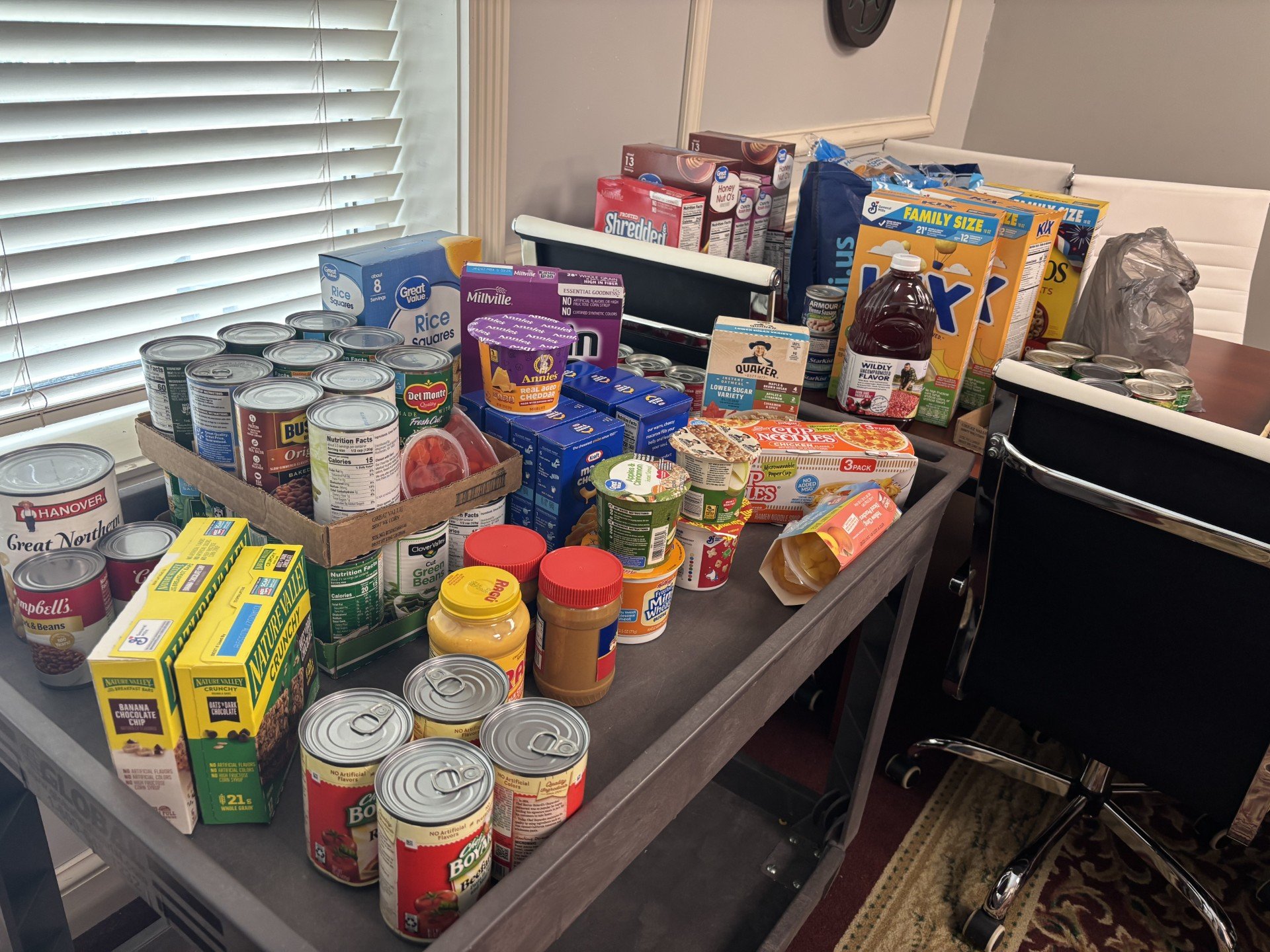 Clarion Post Office Food Drive Supports Local Food Pantry