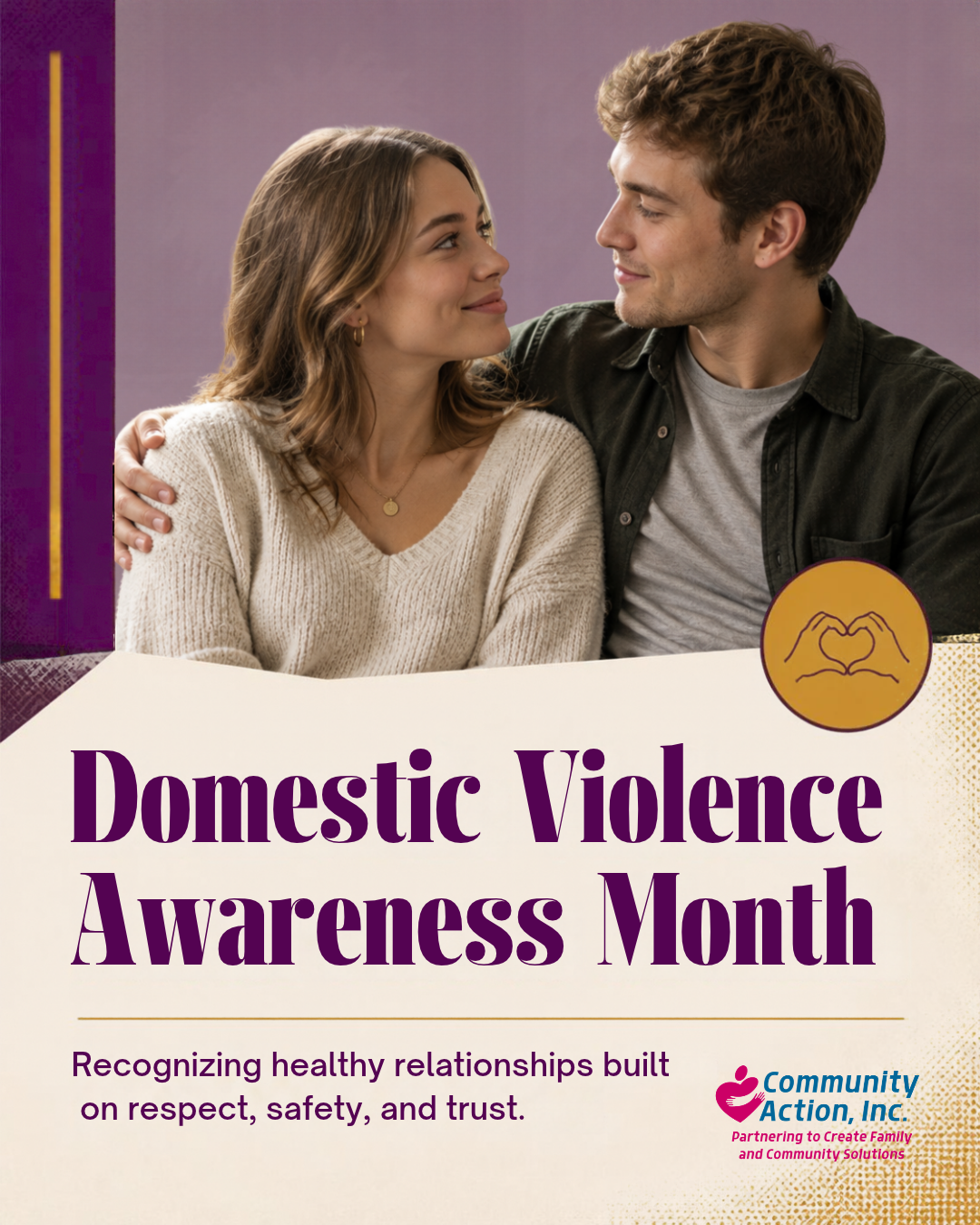 October is Domestic Violence Awareness Month: Recognizing the Signs of Healthy and Unhealthy Relationships