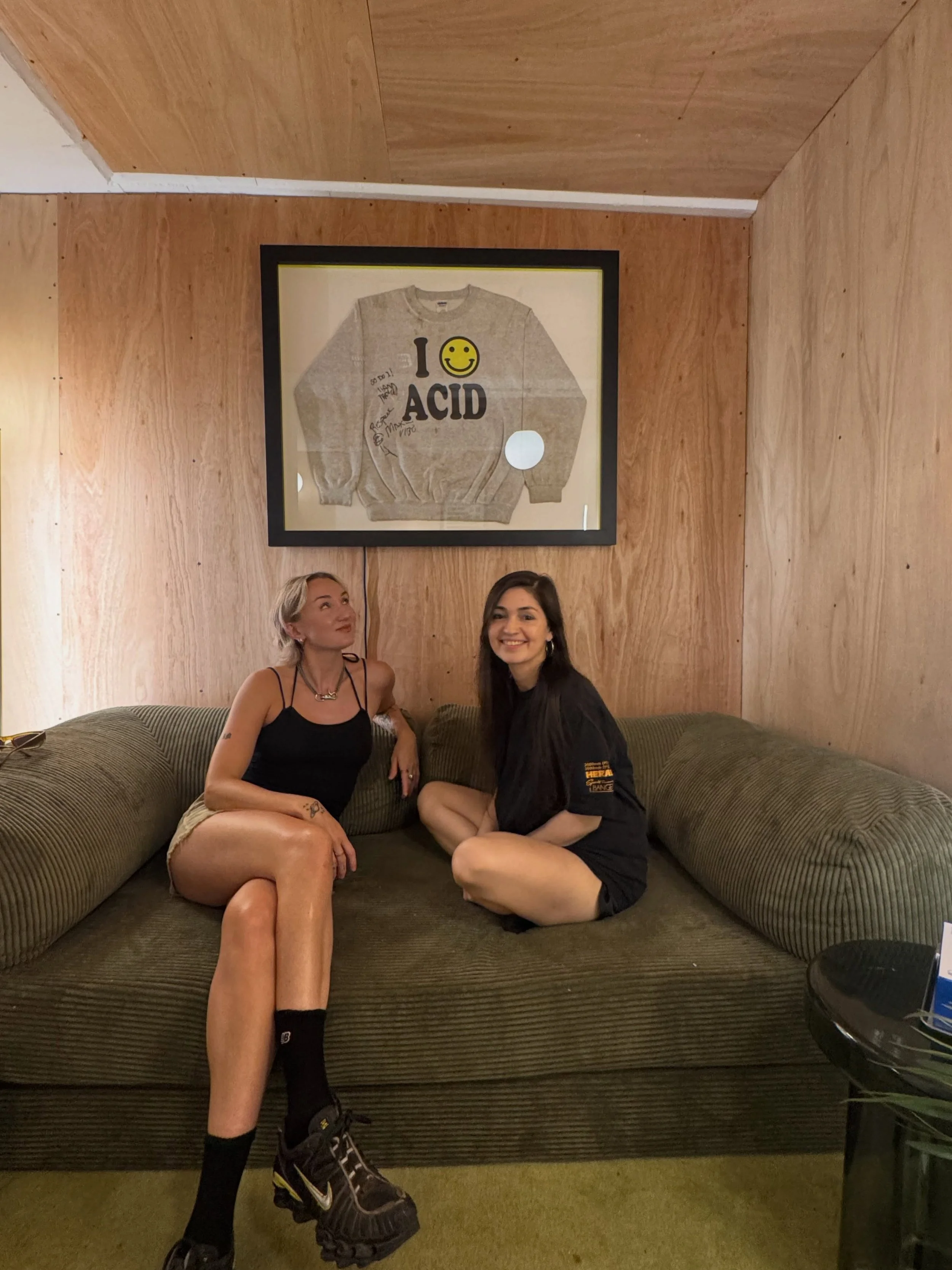 @chloerobinsondj &amp; @kiimiworld in yesterday, making some magic 🔥