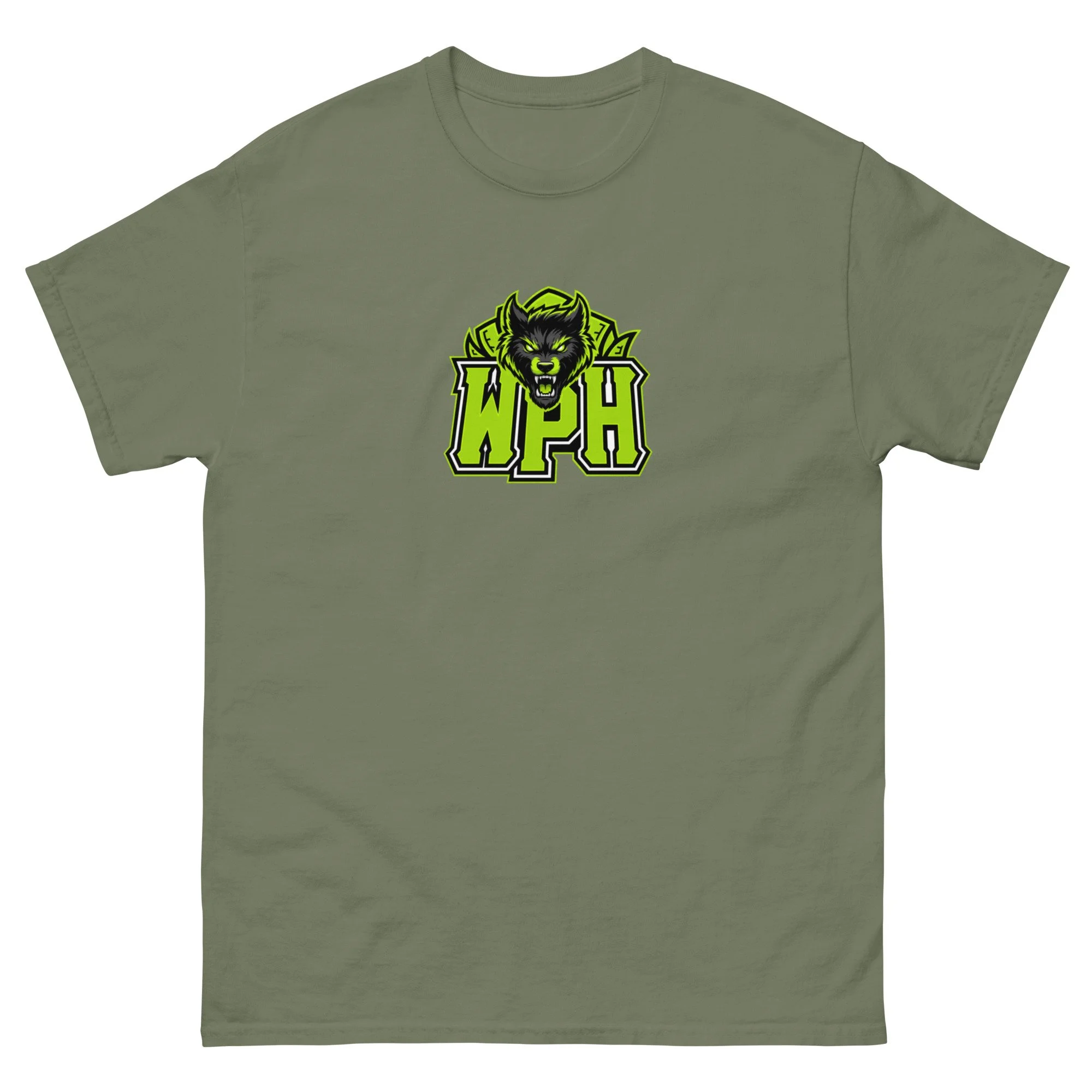 unisex-classic-tee-military-green-front-6a21cec74dcc5.jpg