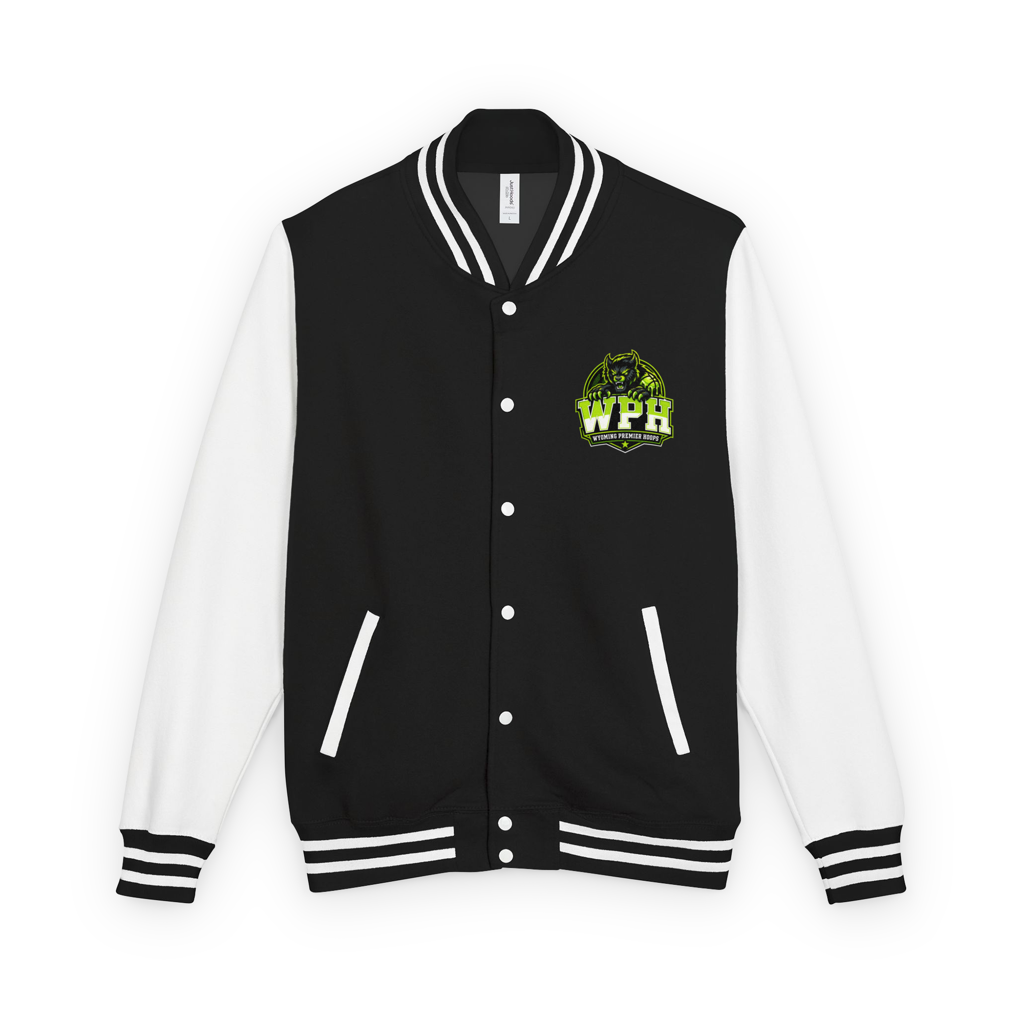 unisex-heavyweight-letterman-jacket-jet-black-arctic-white-front-6a5948c031c76.png