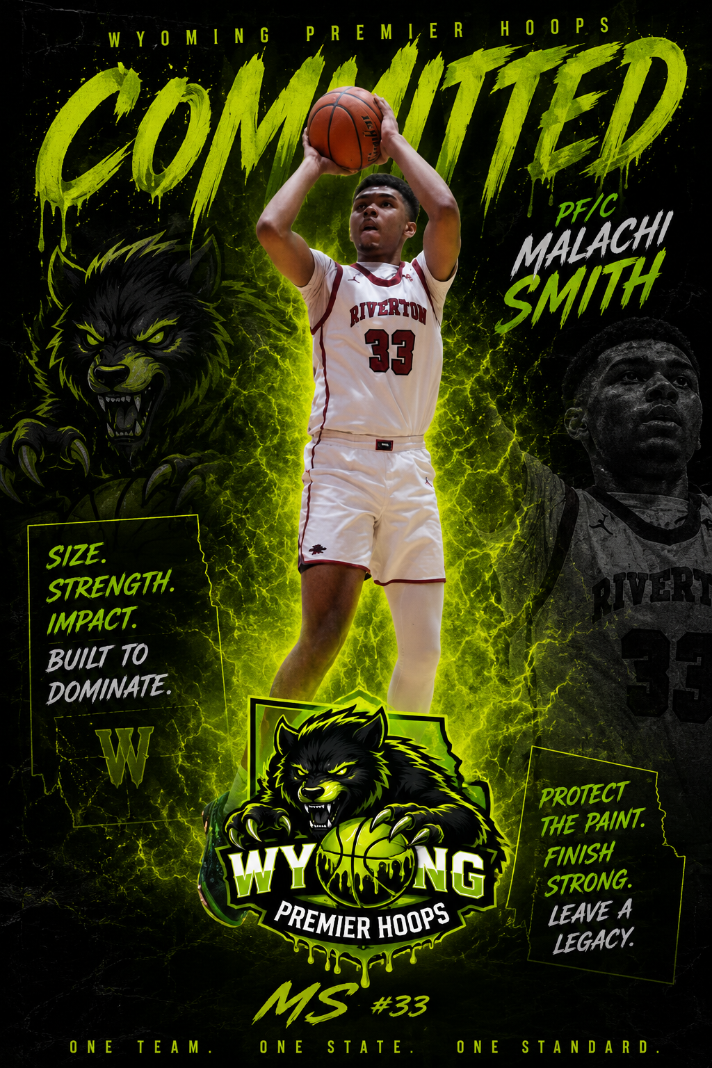 6'6 PF/C MALACHI SMITH
