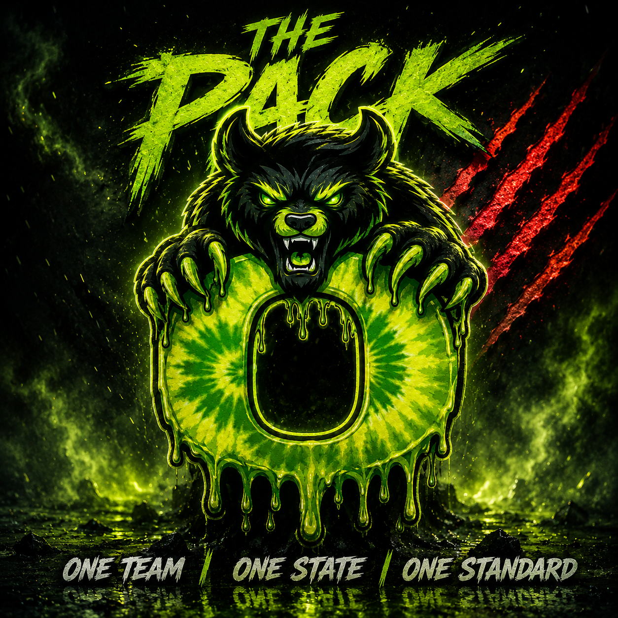 Wyoming Premier Hoops The Pack graphic