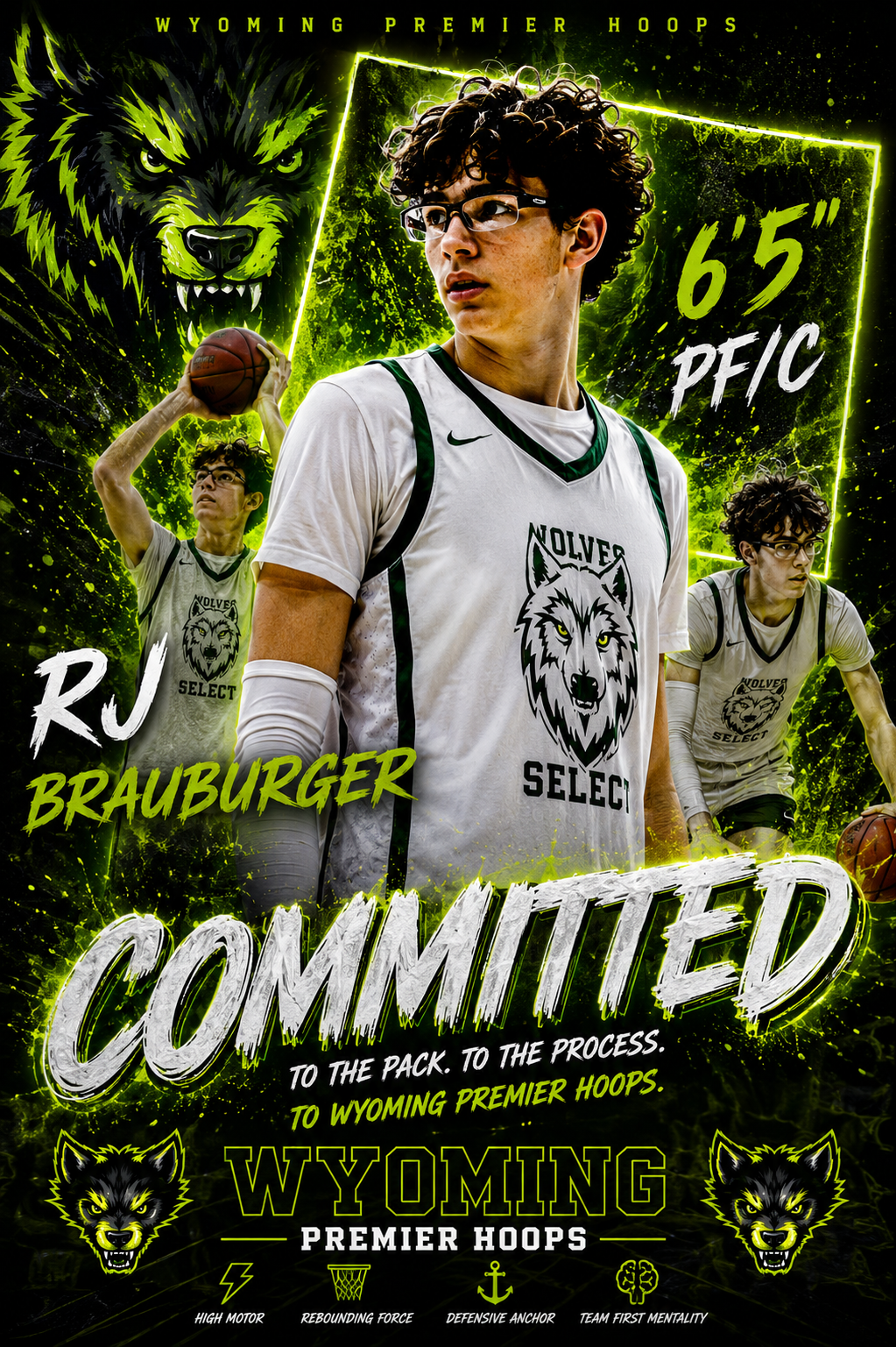 6'5 RJ Brauburger