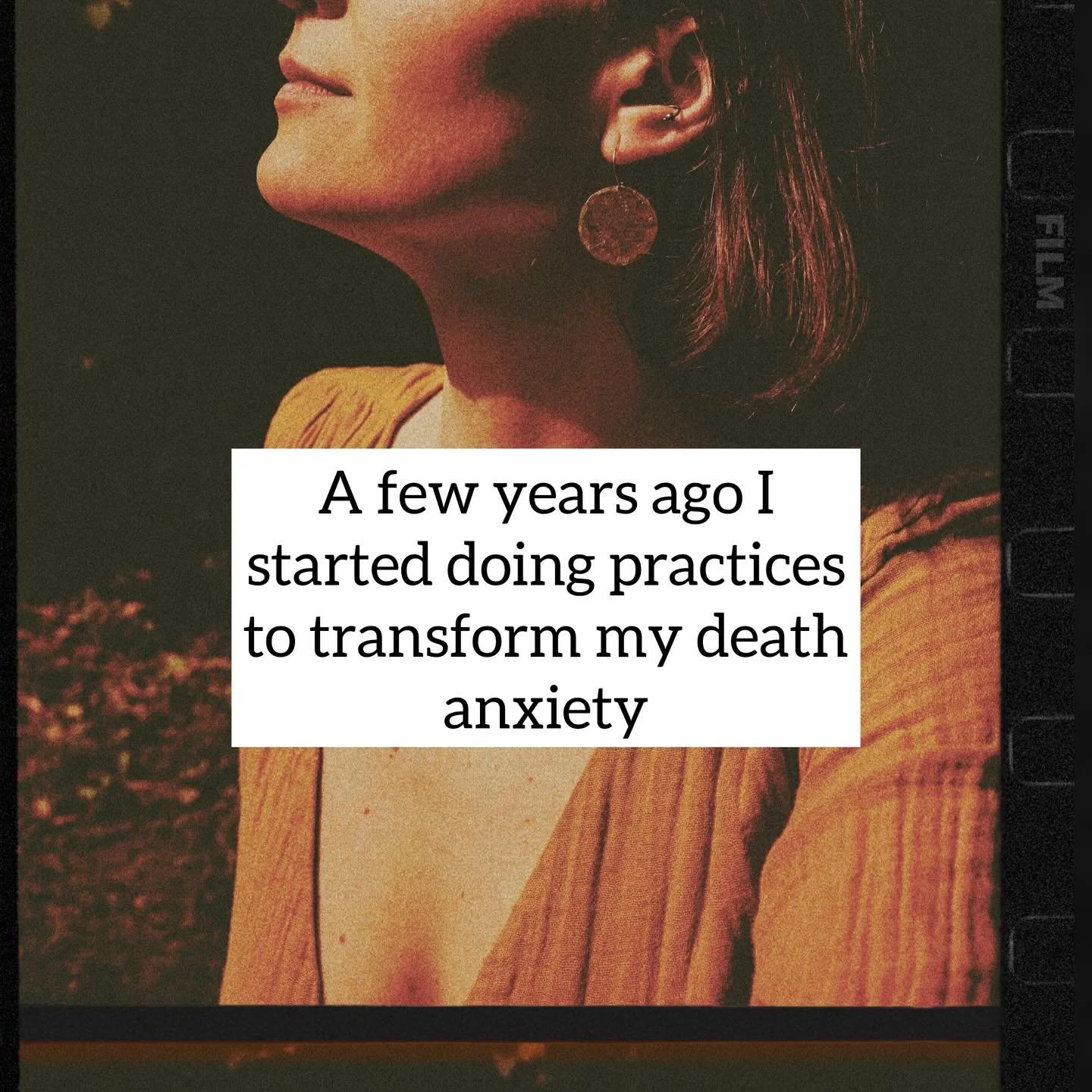 I have had various seasons of death anxiety, ranging from covert and tucked behind the edges of things I was doing to manage it, to blinding episodes of panic. But nothing has changed my relationship to death like embracing it. For that matter, it ha