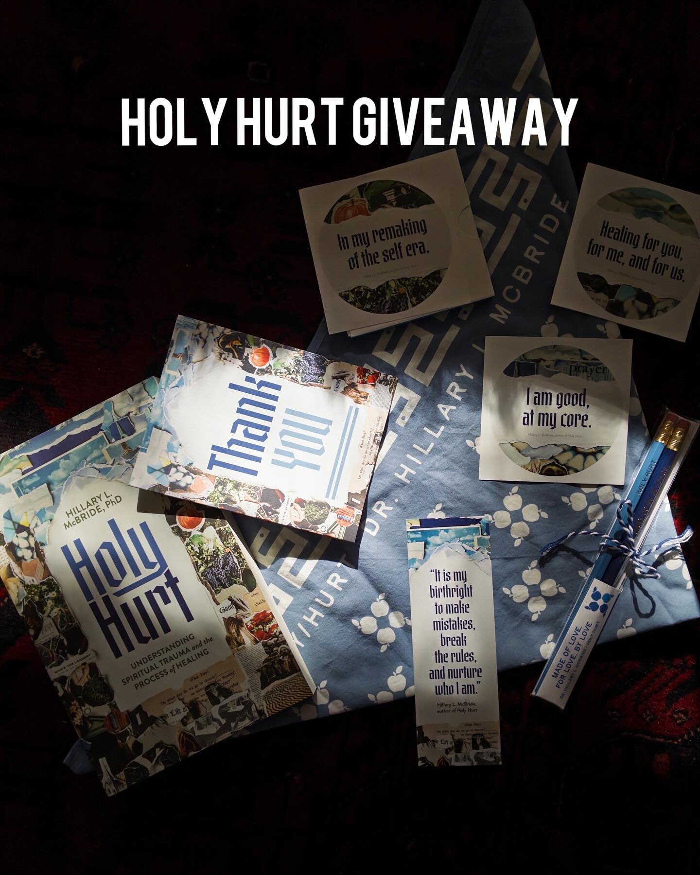When Holy Hurt came out last year we pulled together some incredible treasures to go along with the book release: and I have extras I would love to share with you to celebrate one year (and one month:) of the book being in the world. 

I&rsquo;m goin