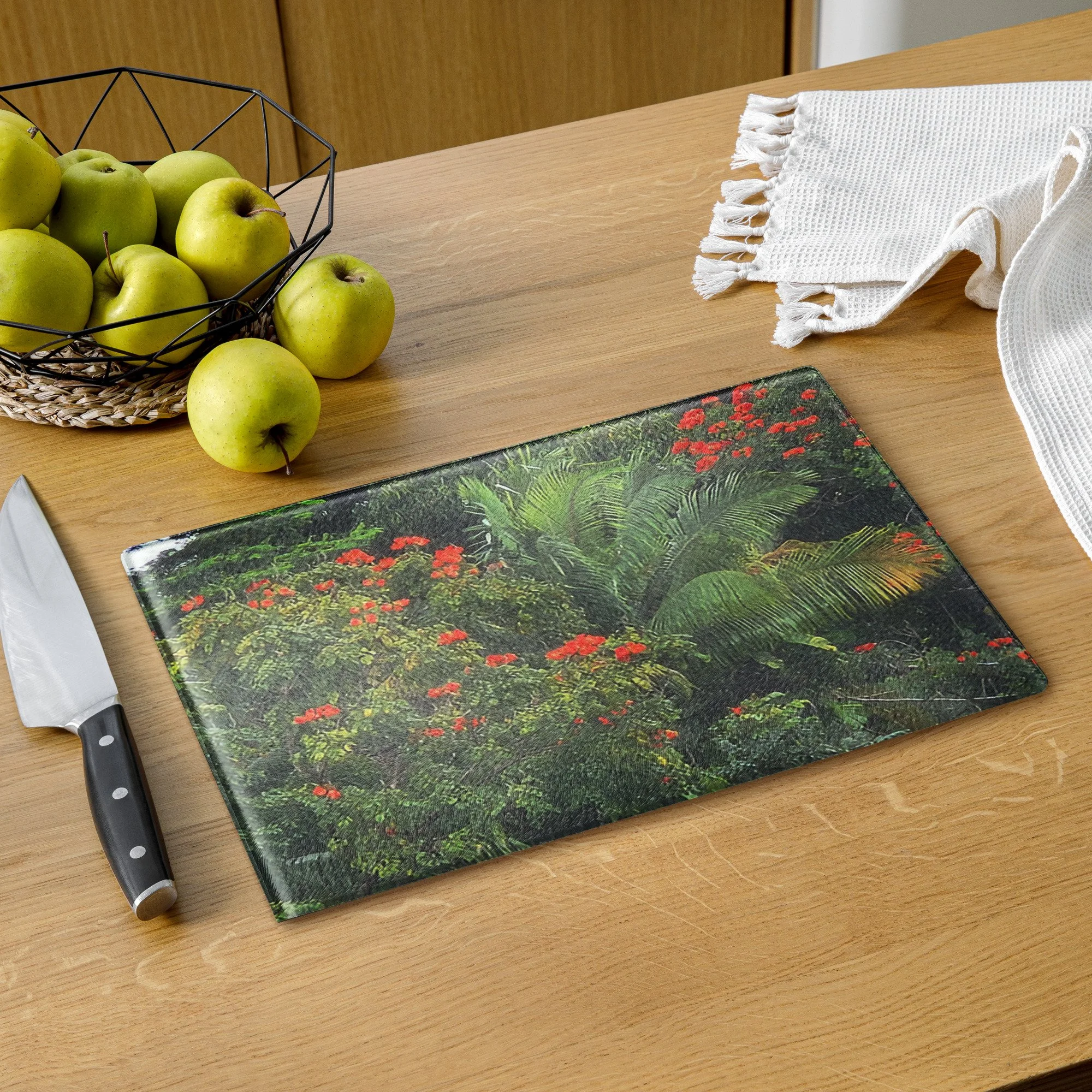 Botanical Edition | Glass cutting board