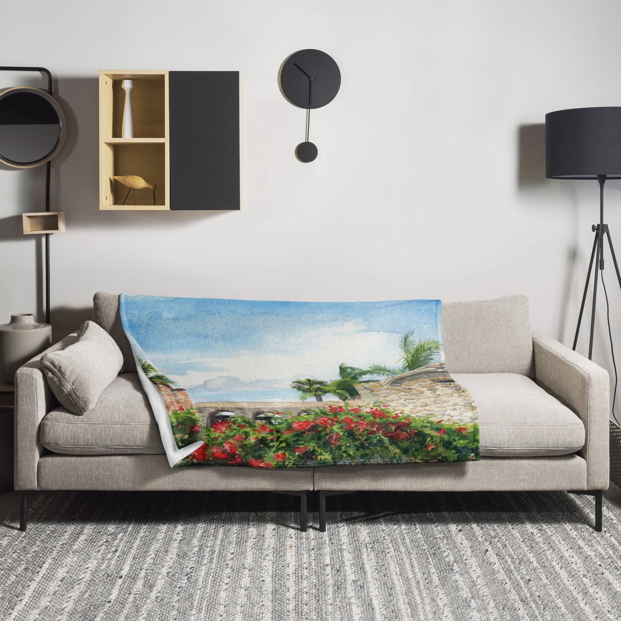Historic San Juan Capistrano, California |  Throw Blanket