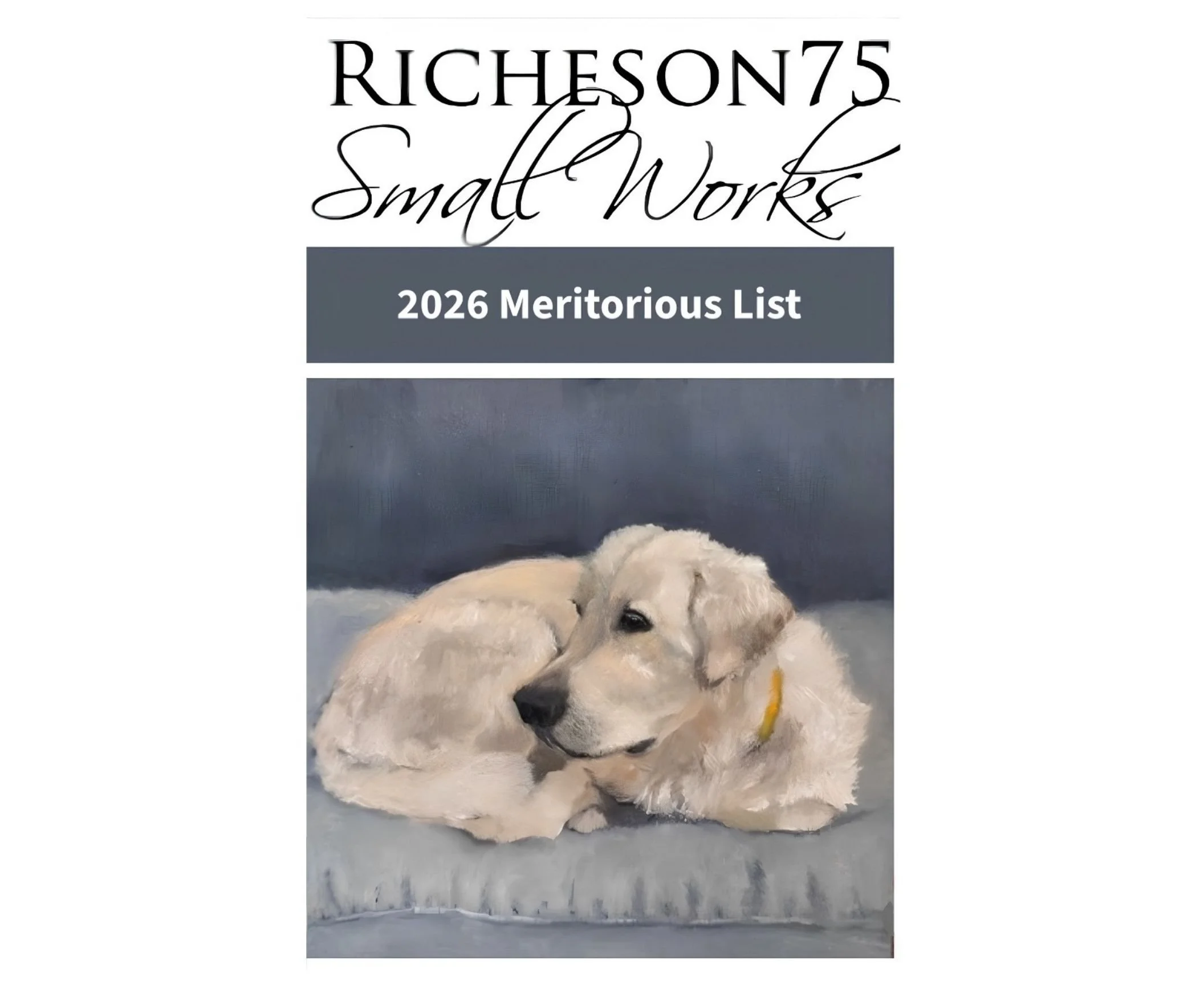 March 2026: Richeson75 Small Works Meritorious List
