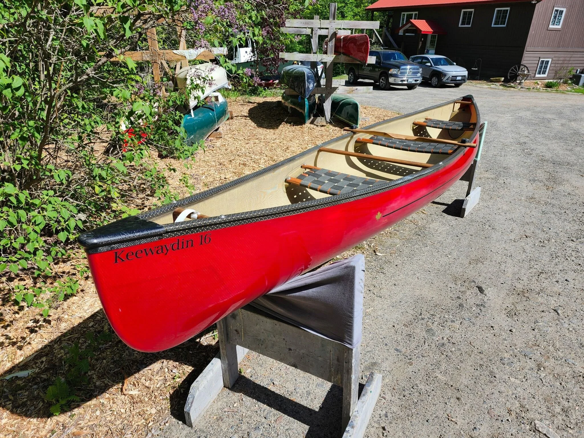Swift Keewaydin 16, Ruby Red Kevlar Fusion