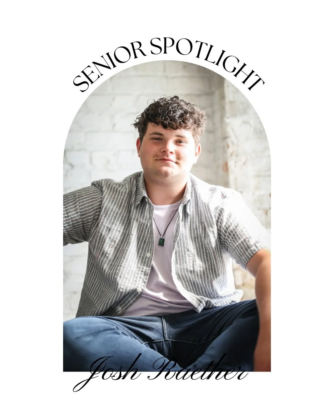 Another tenor section leader: Josh!