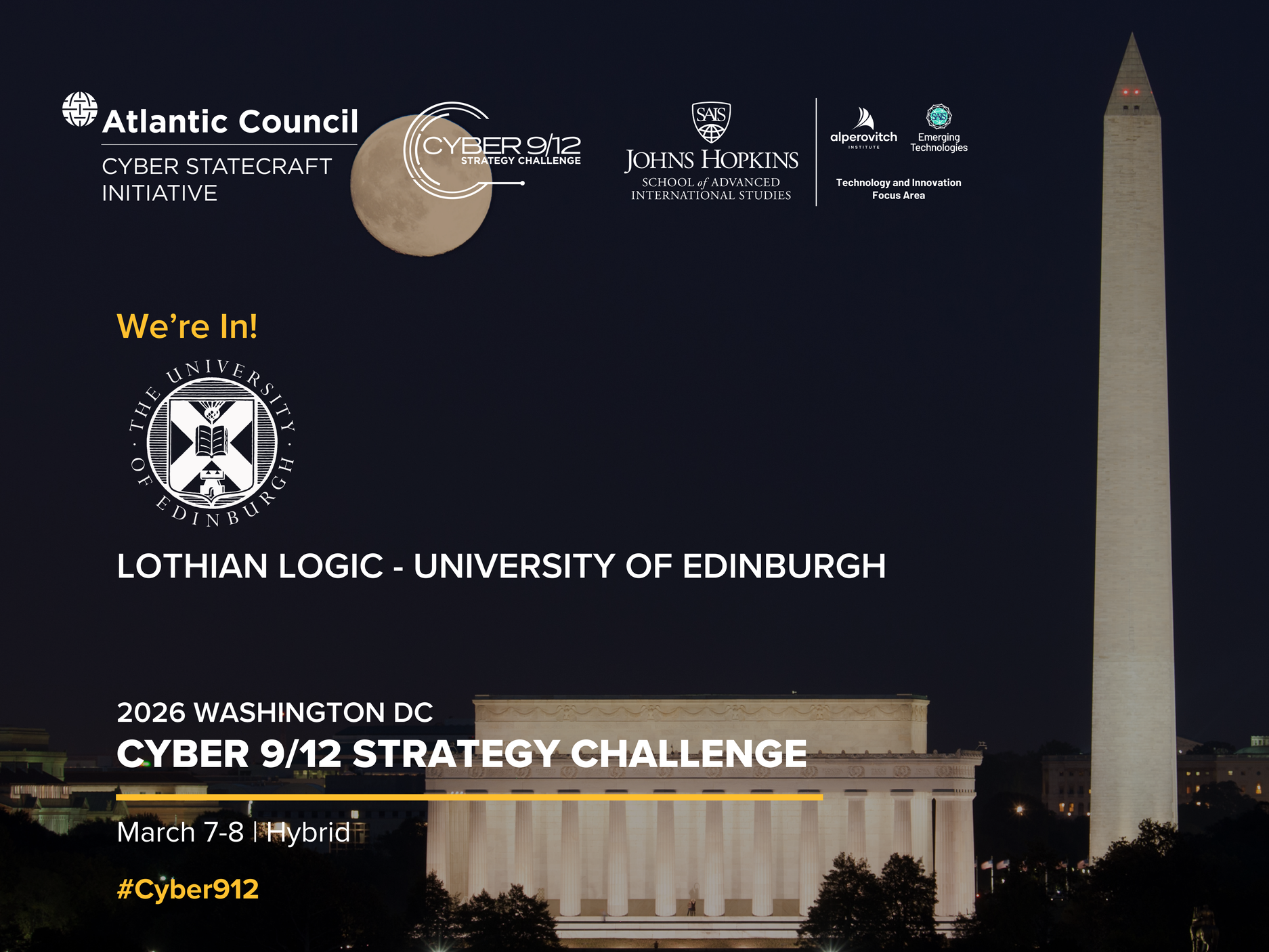Cyber 9/12 Strategy Washington D.C. 2026