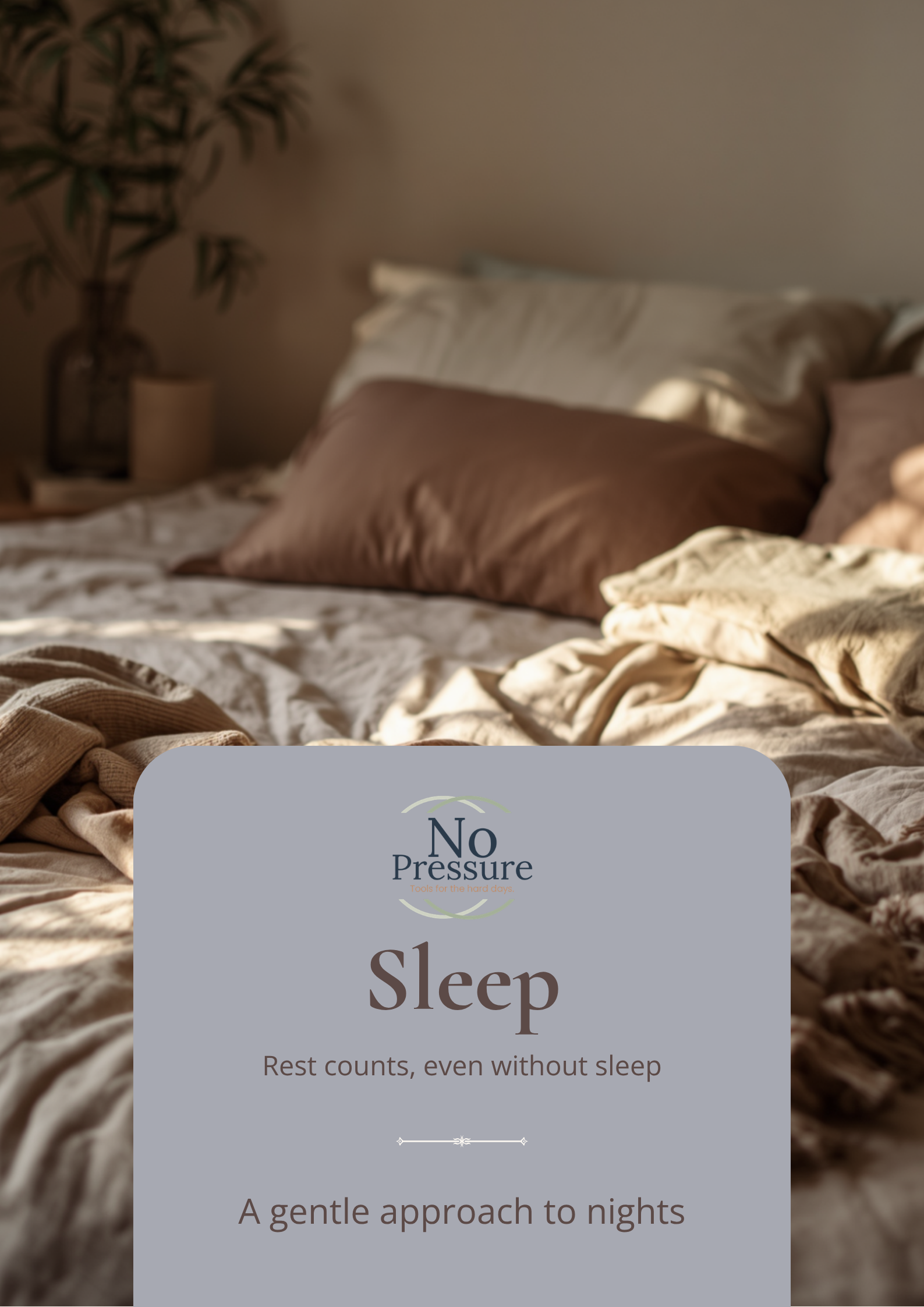 No Pressure Sleep