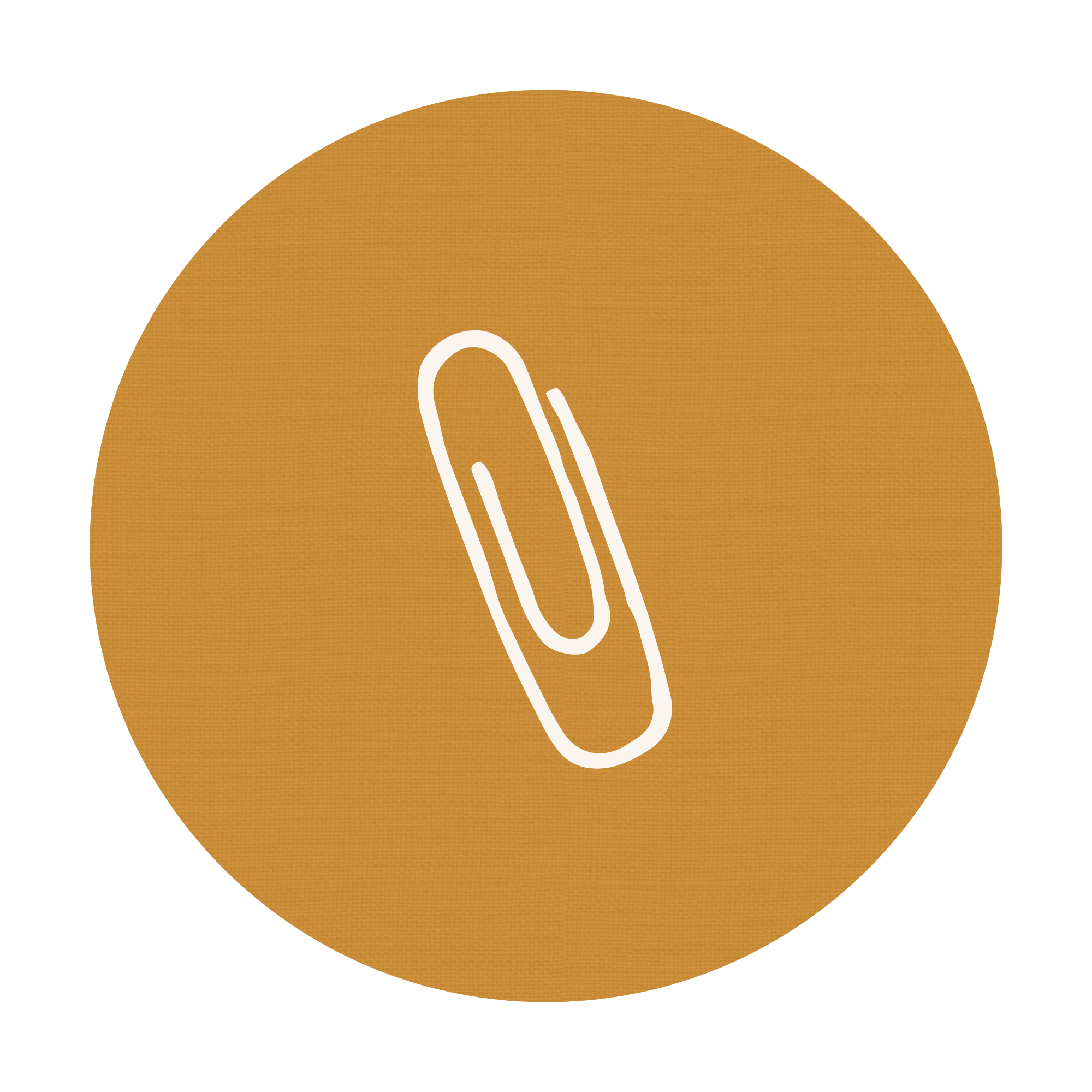 orange icon of notebook