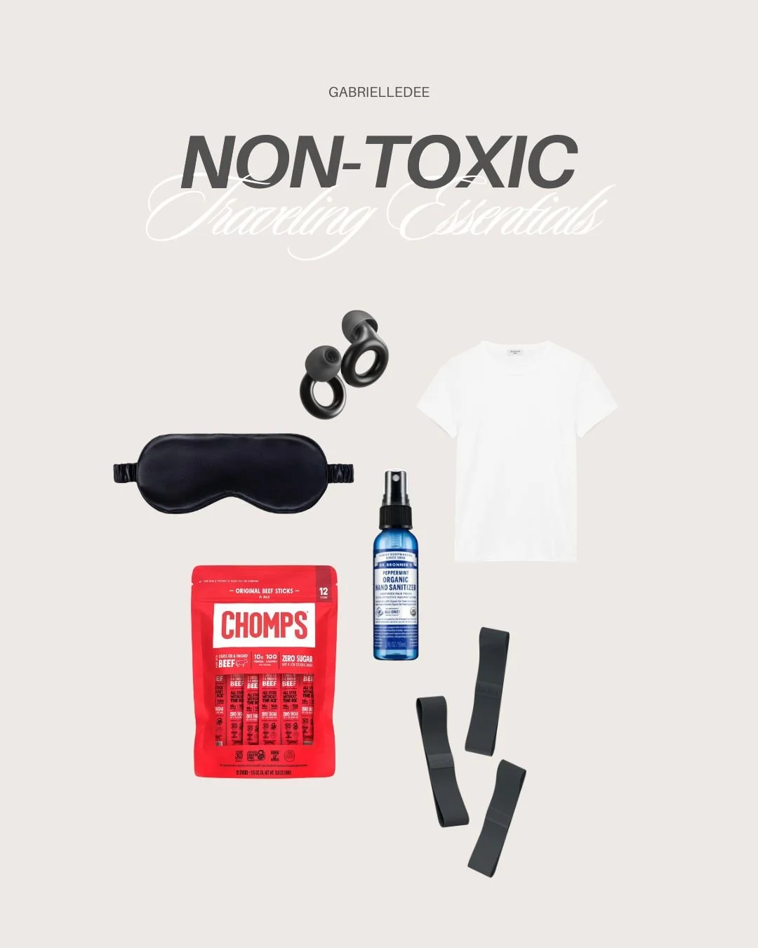 Non-Toxic Traveling Essentials