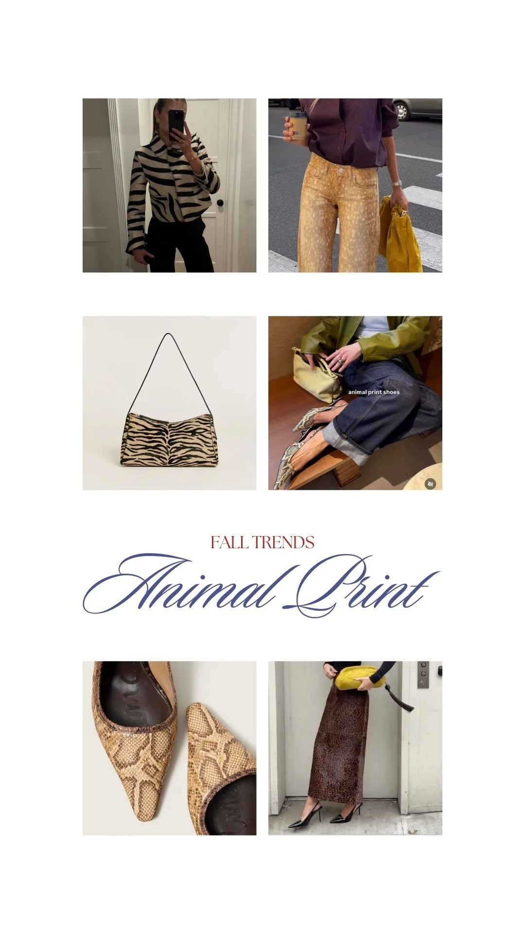 Wardrobe Notes: Animal Prints are BACK?