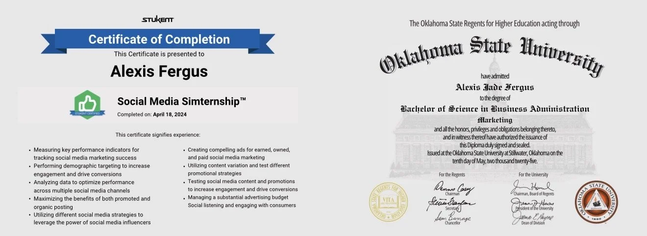 P.S I got my certificates/diploma! I'm currently working on more certifications, more to come and more to learn!