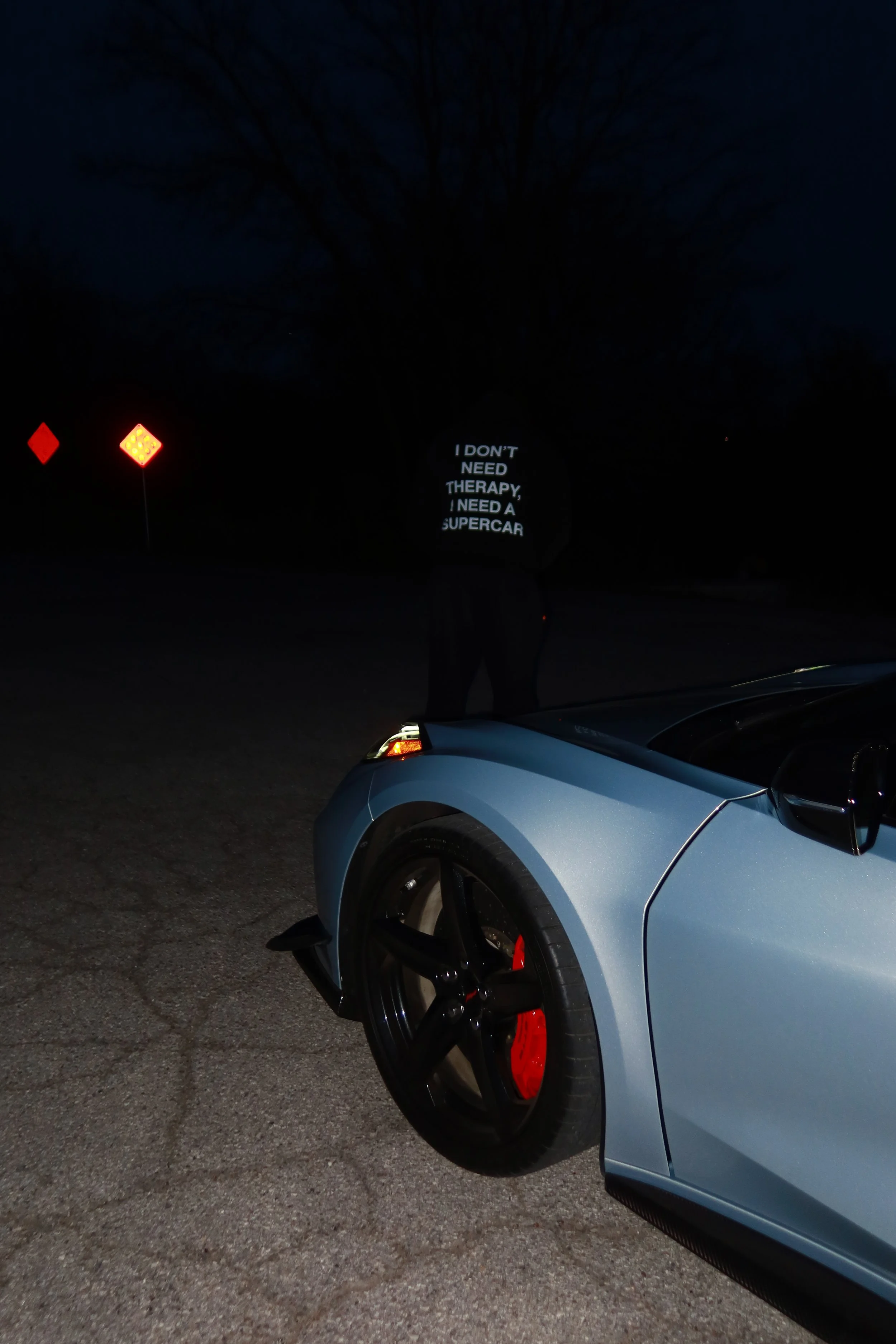 Branding Photoshoot - I compiled a content package for a local influencers social media accounts such as various car content, headshots, and an official merch announcement