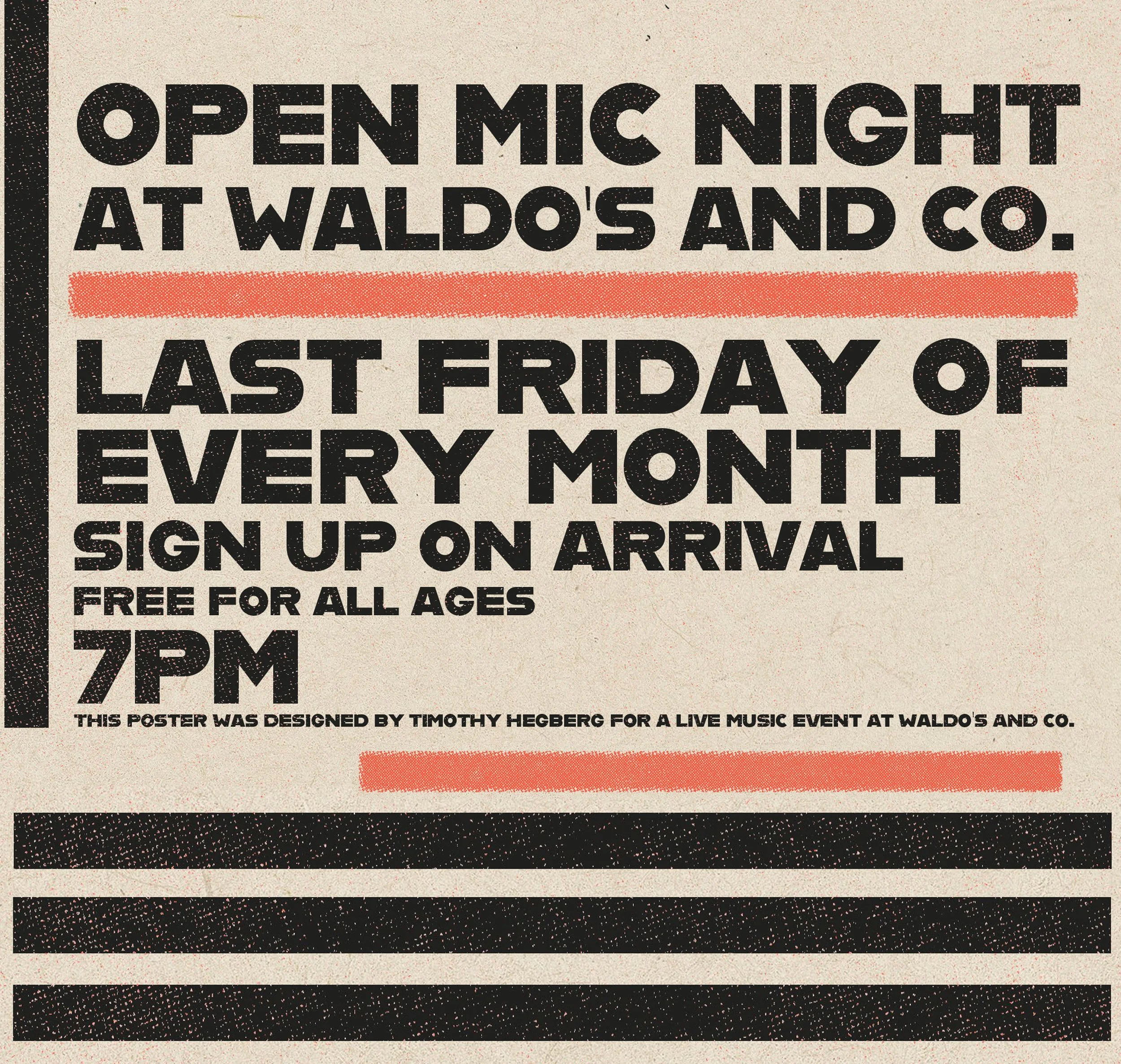Open Mic Night