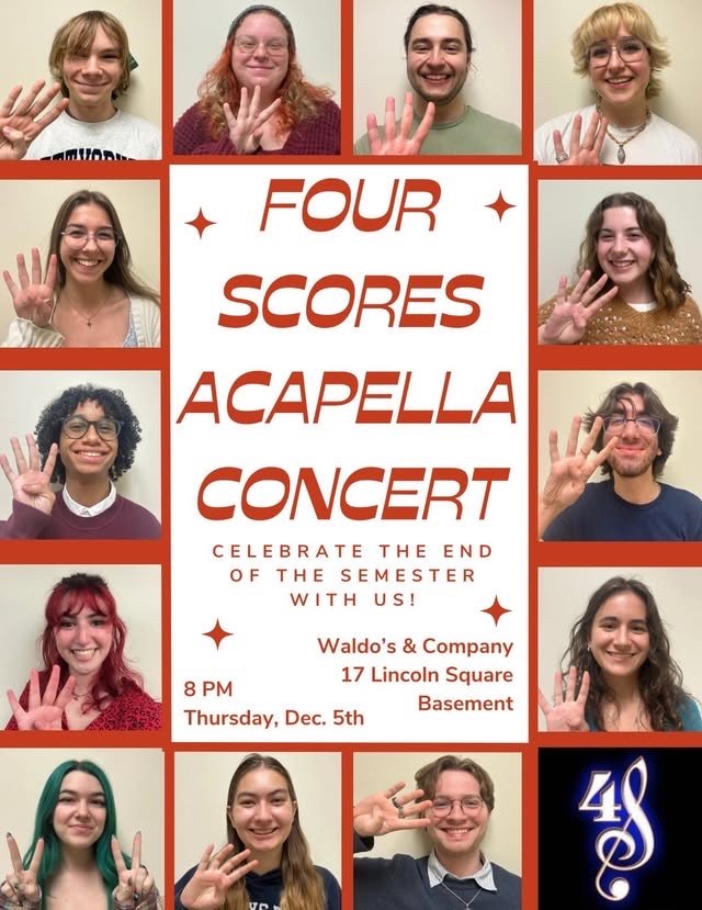 Four Scores Acapella Concert