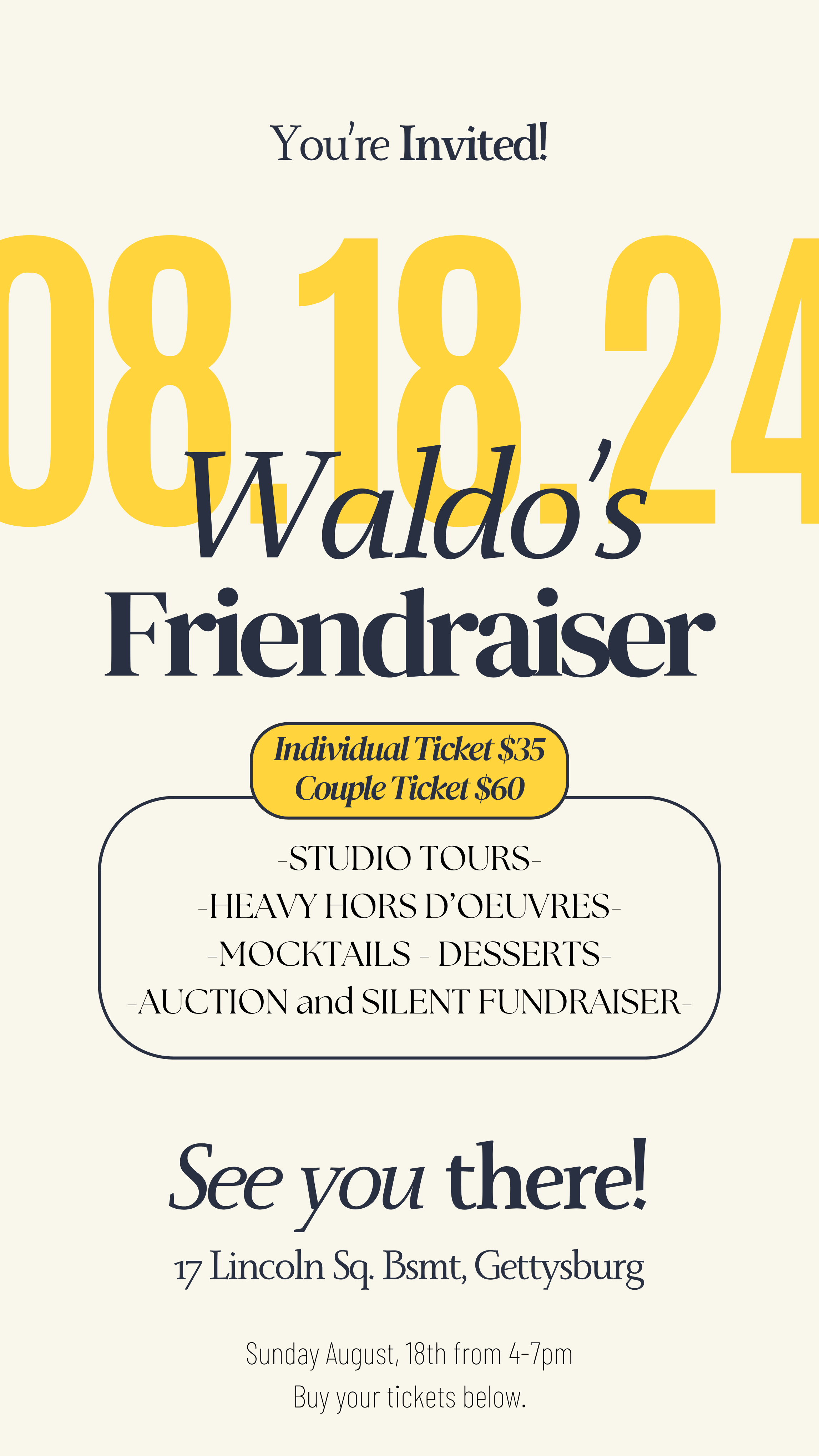 Yellow and Black Simple Save Date Instagram Story.png