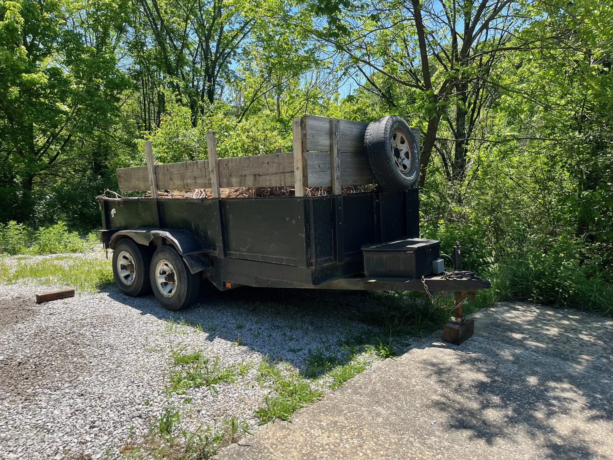 Schroders Land Rescue Dump Trailer