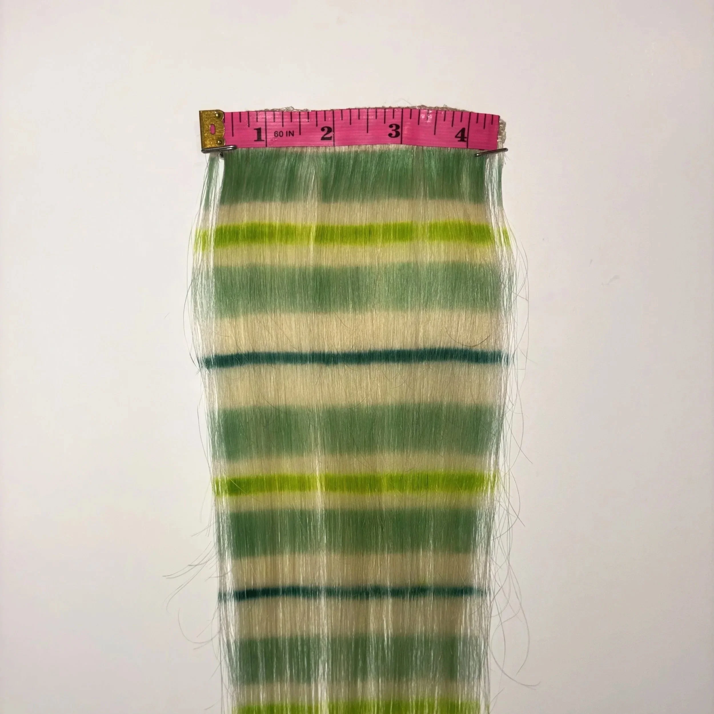 Green lines clip-in w/ Pink measure tape