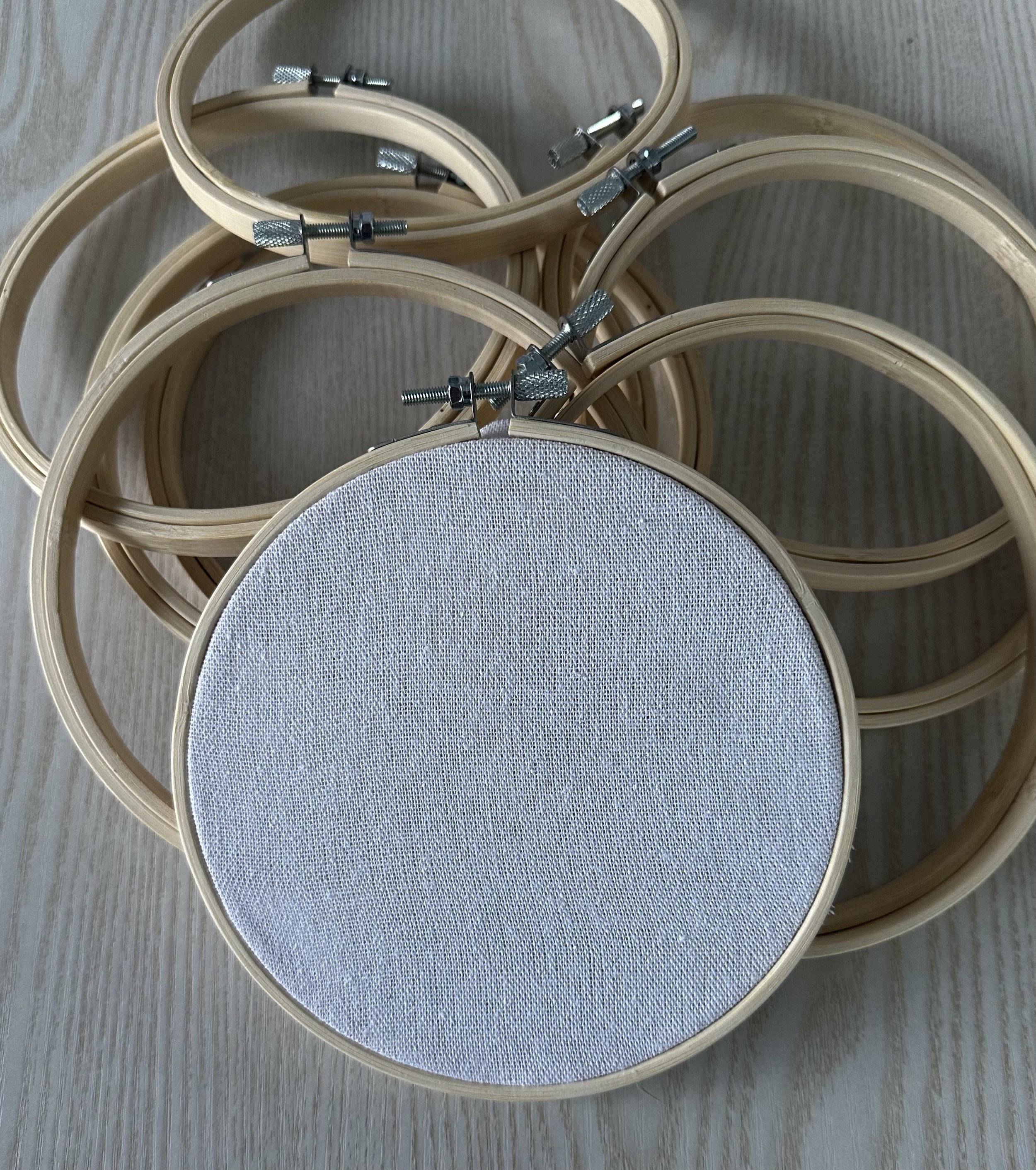 Personalised Fabric Hoops