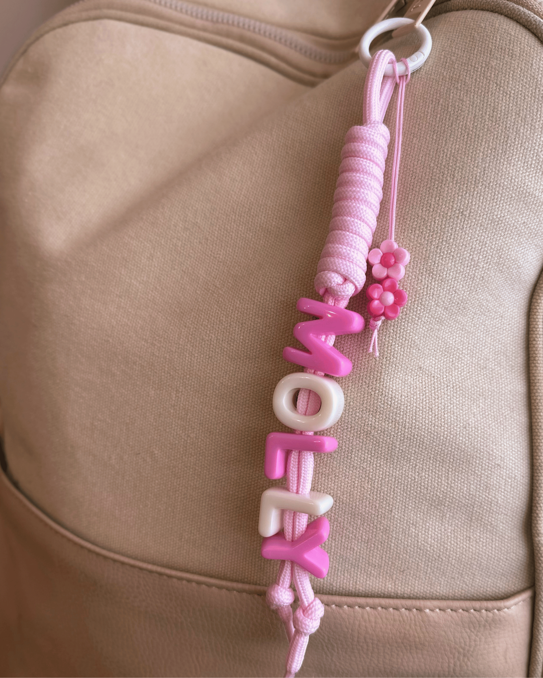 Pink Custom Chunky Charm