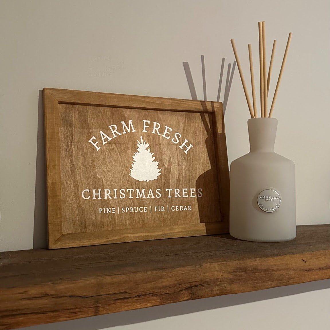 Farm Fresh Wooden Sign
