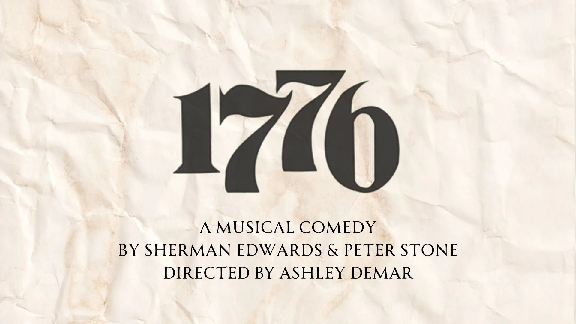1776 Opening Night!!