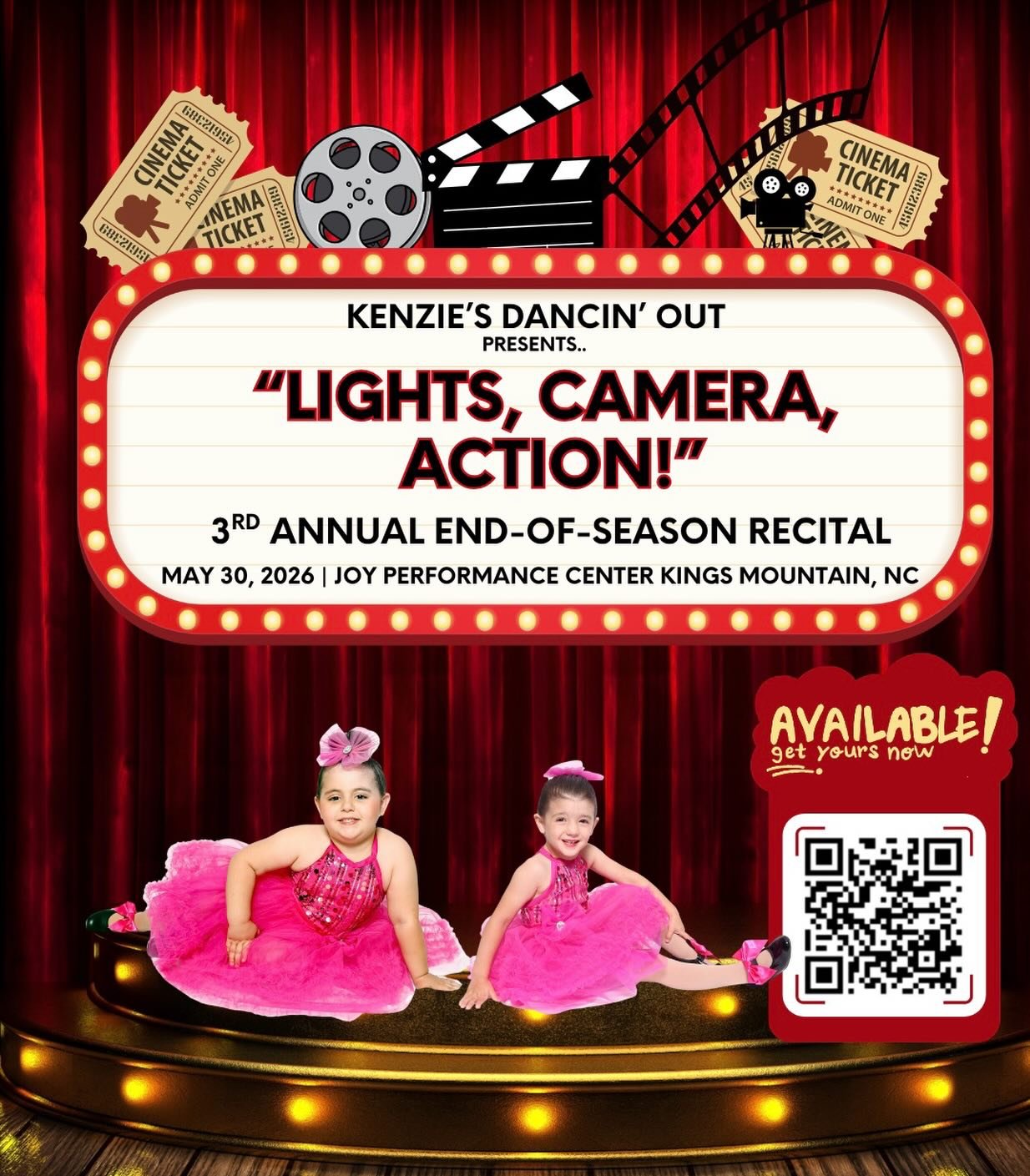 Kenzie’s Dancin’ Out 3rd Annual End-of-Season Recital!