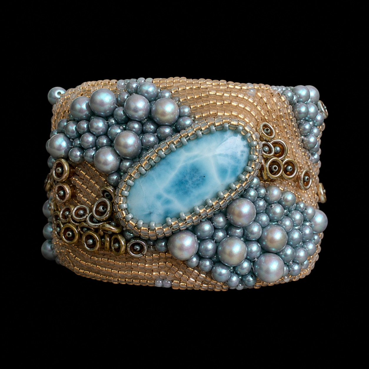 Mental Vacation Cuff • Original design by Kinga Nichols