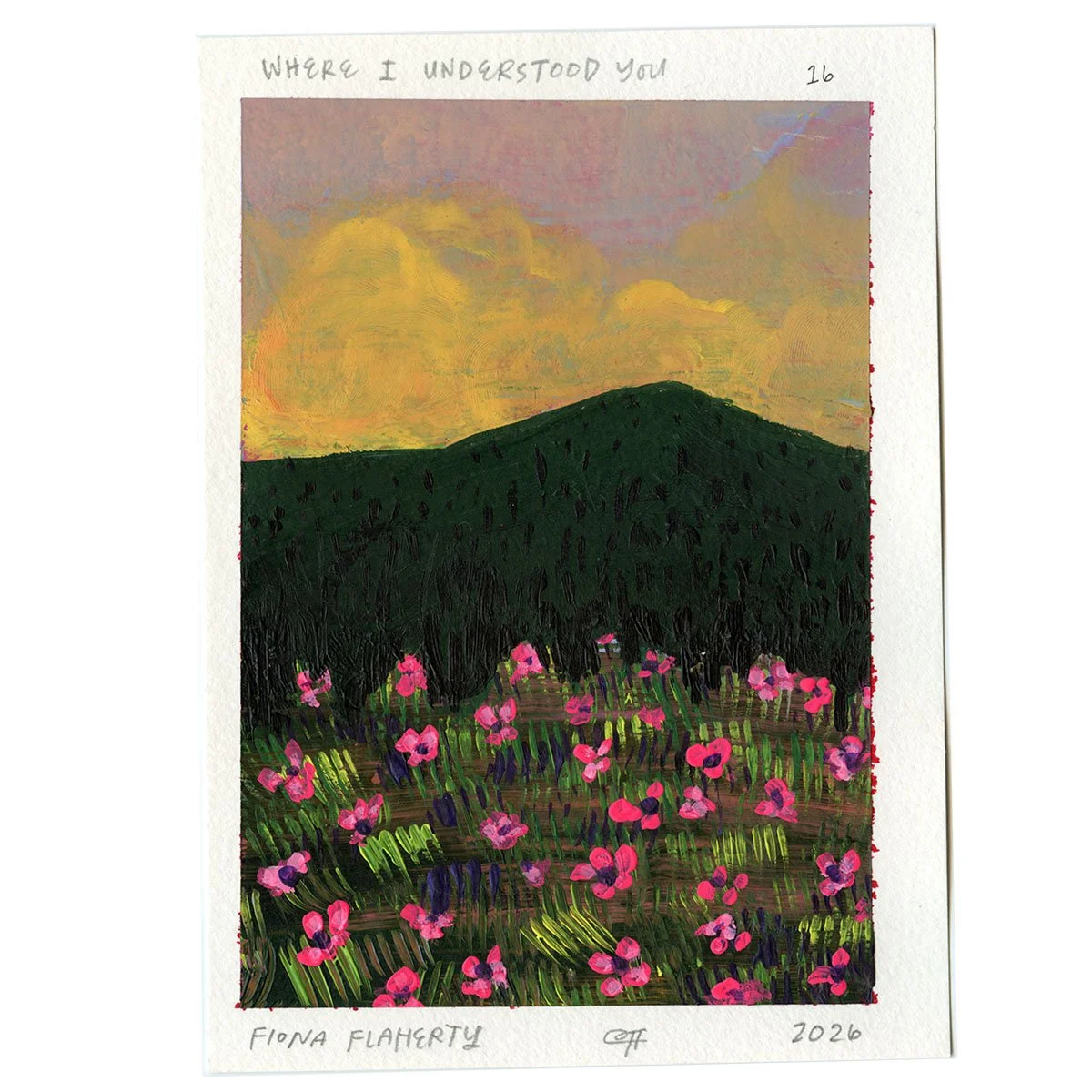 Where I Understood You #16