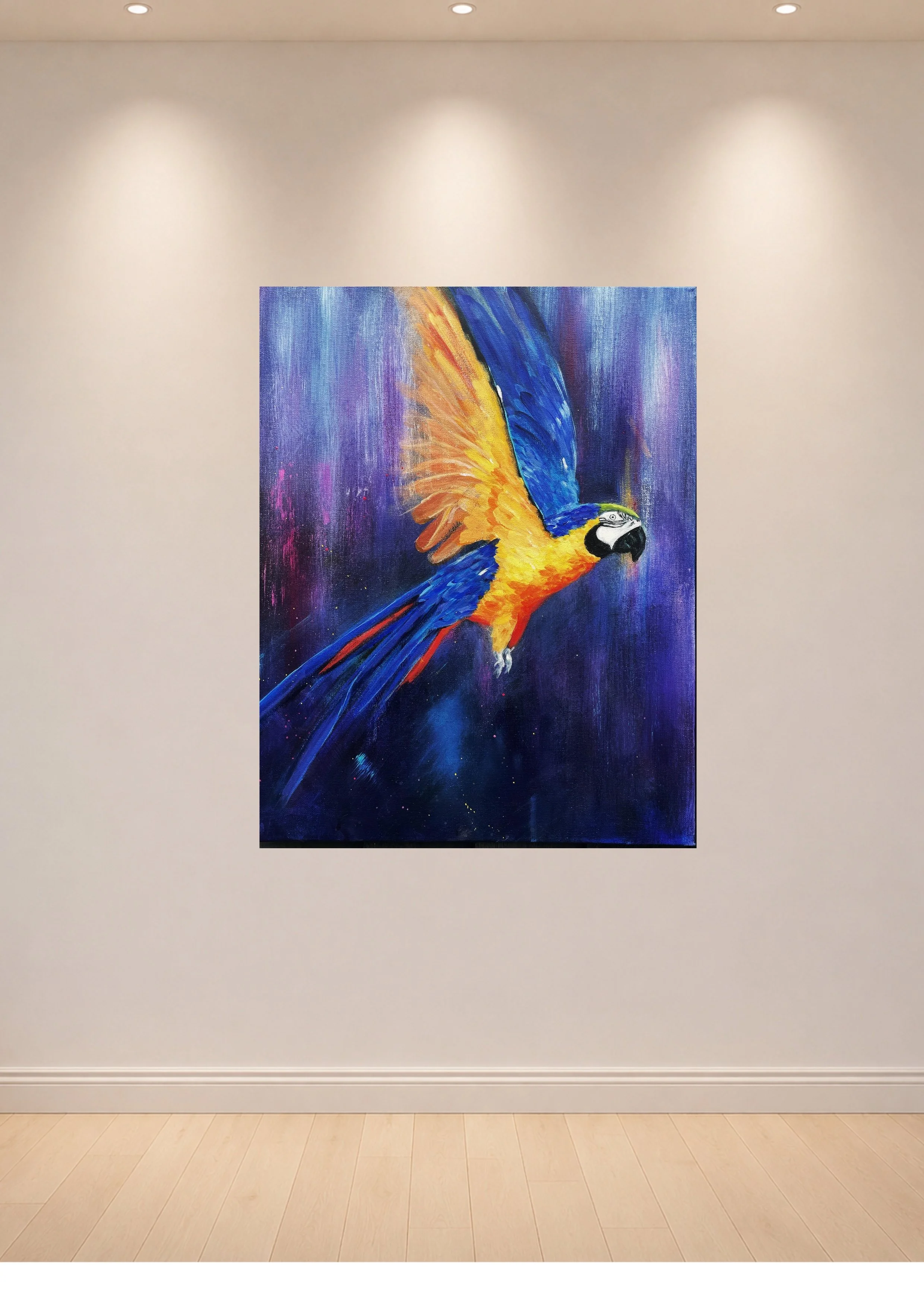 Midnight Flight Original Painting