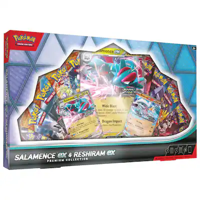 Salamence ex & Reshiram ex Premium Collection