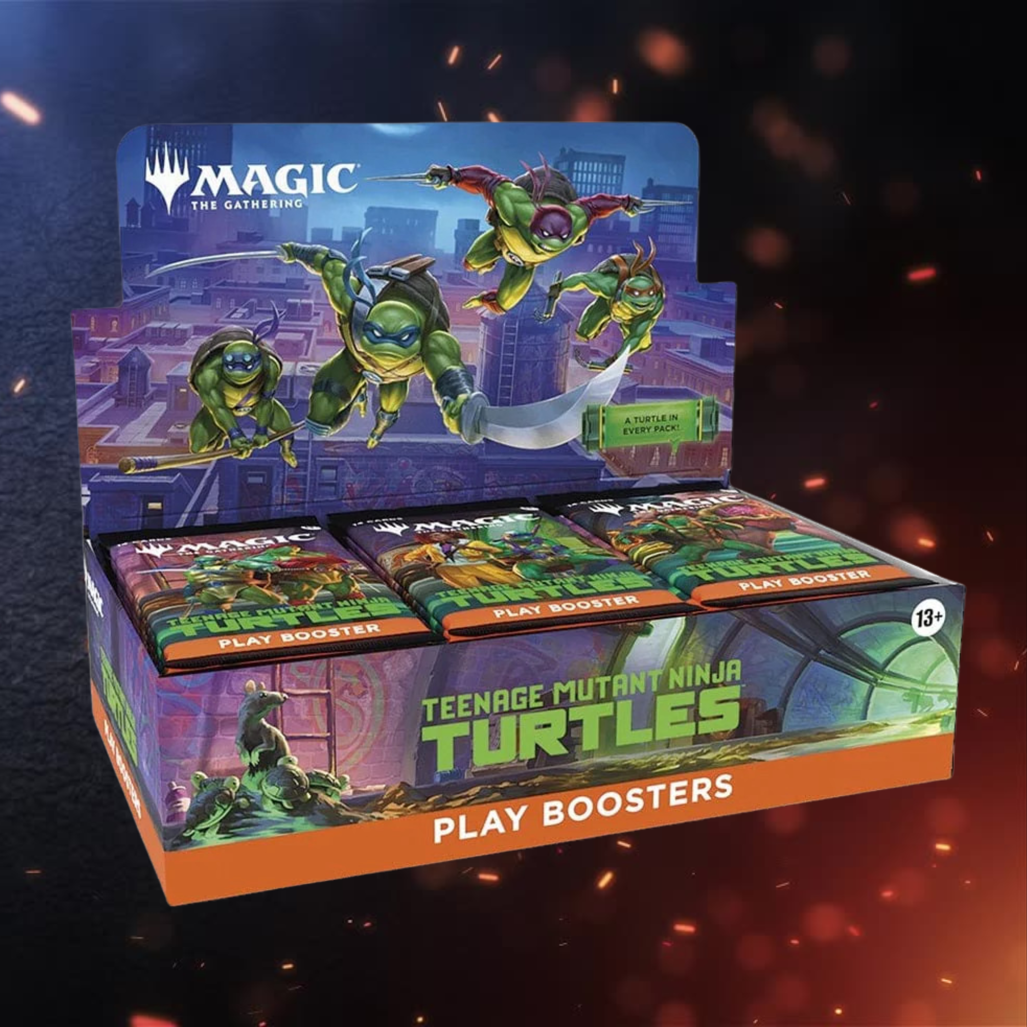 Magic: The Gathering - Teenage Mutant Ninja Turtles - Play Booster Display