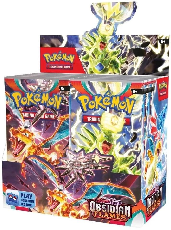 Pokémon Trading Card Game: Scarlet & Violet Obsidian Flames 36ct Booster Display Box