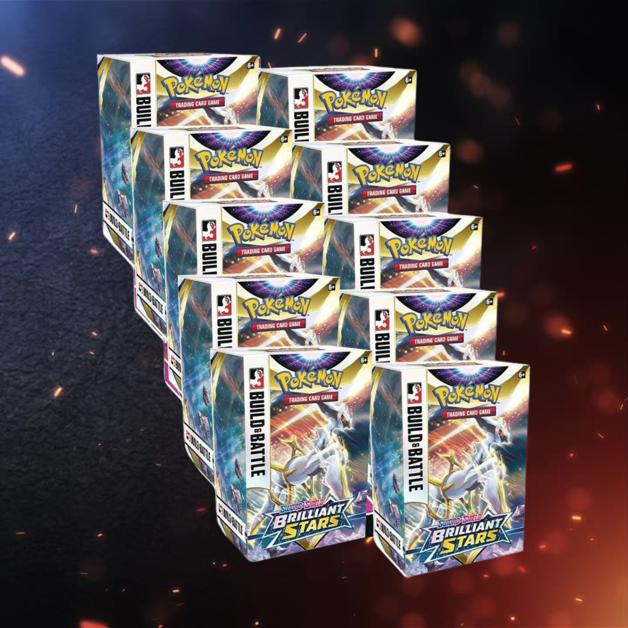 Pokemon - Brilliant Stars Build & Battle Box Display