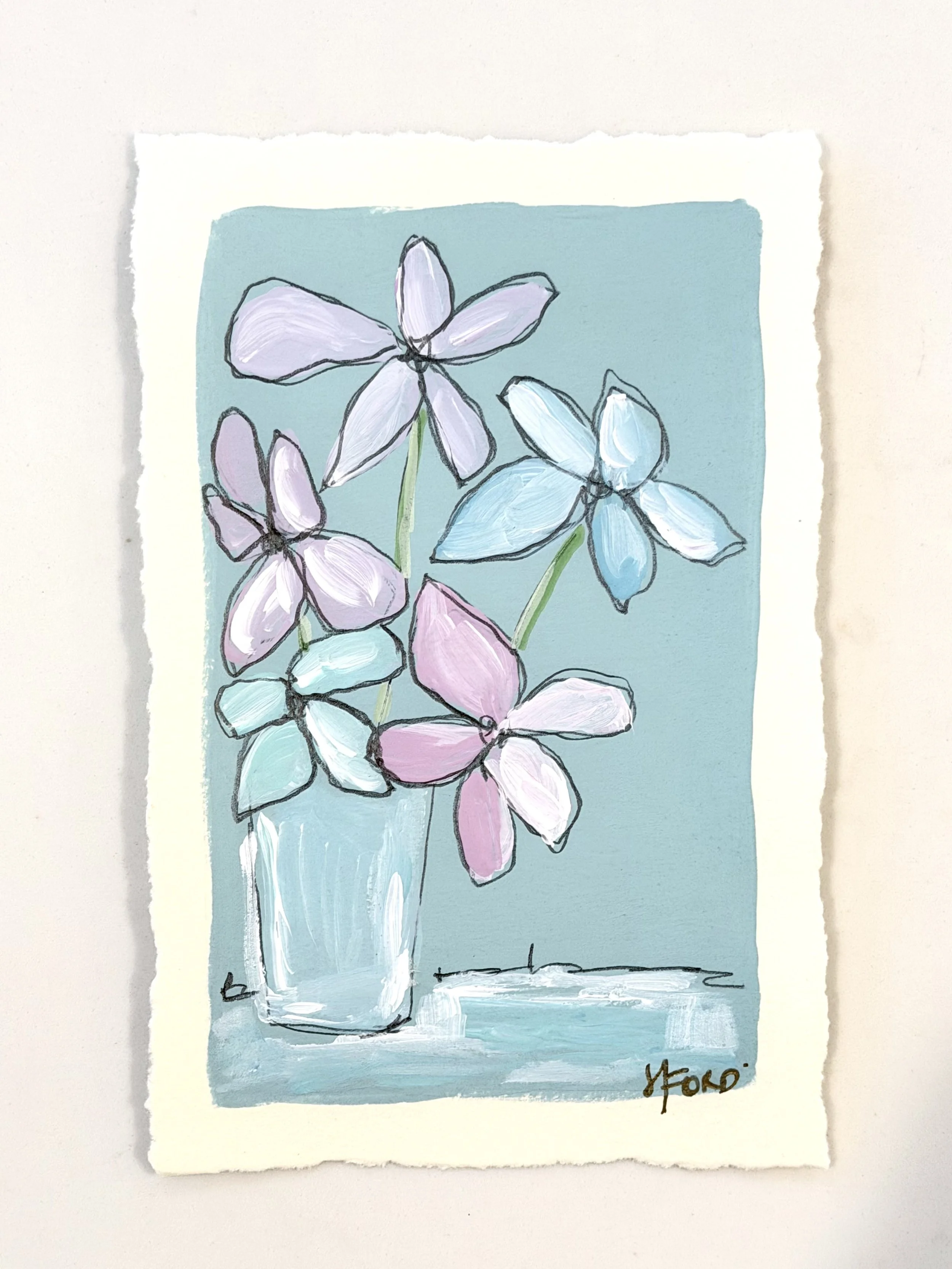 Tidal Bloom #4: Original Painting