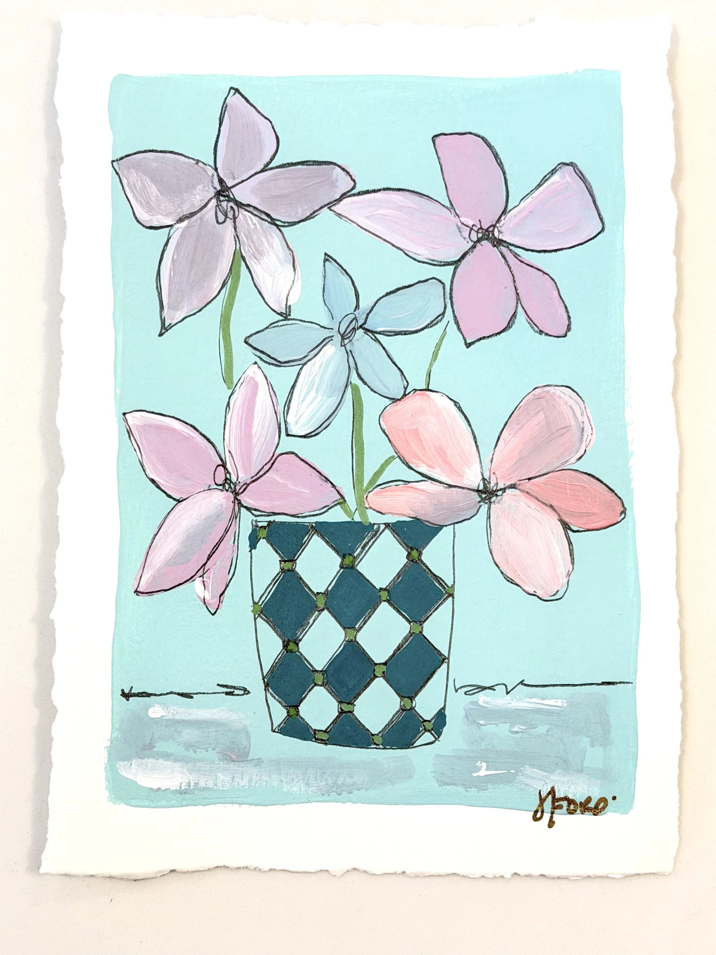 Blossom Harmony Art Print