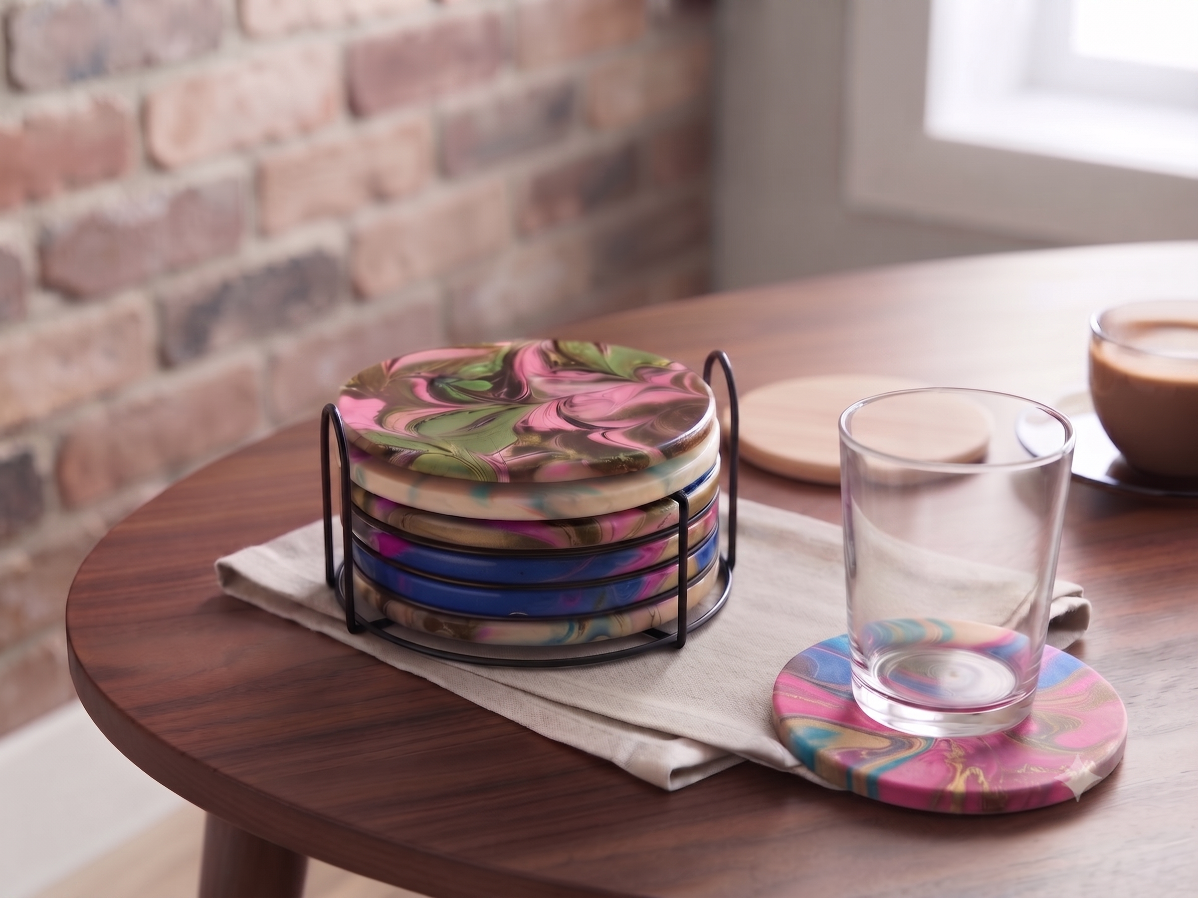 Marbled Coasters