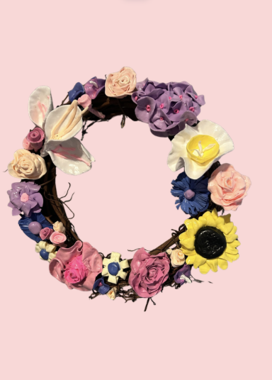 Forever Flowers Wreath