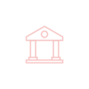 A computer cursor arrow inside a scalloped circular badge