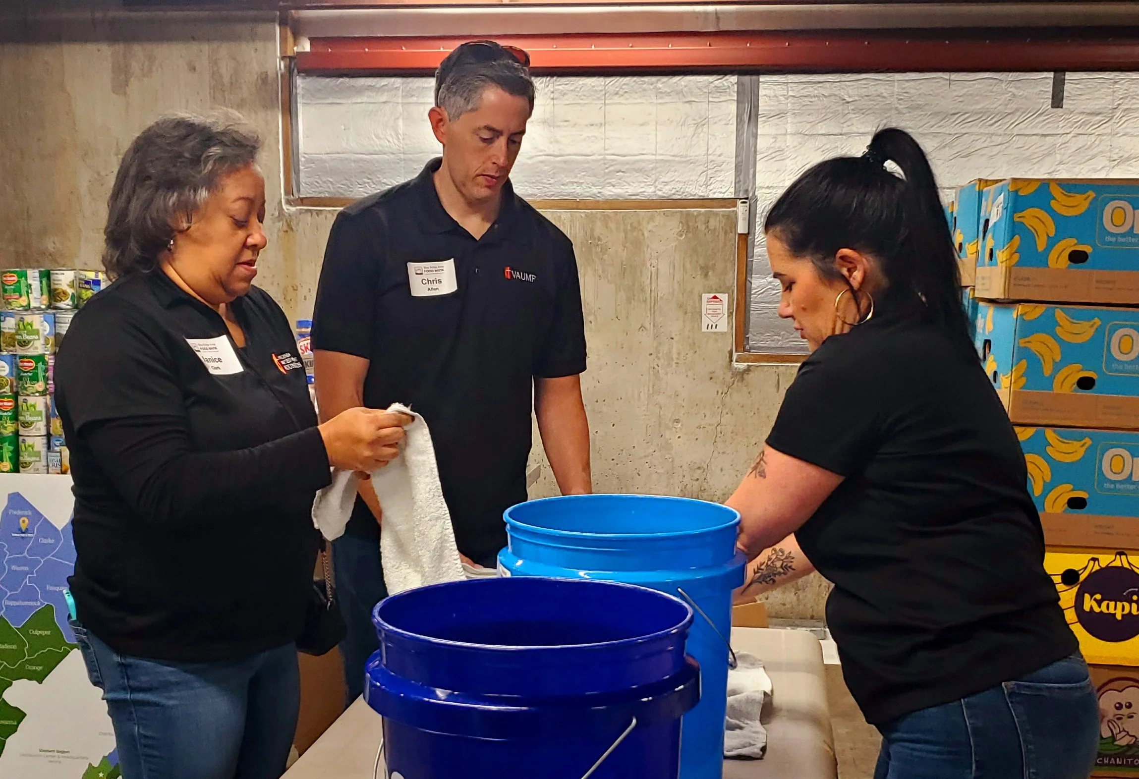 Staff Giving Back