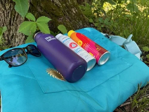 Essentials to wear and bring to a guided forest bathing experience in Kansas City
