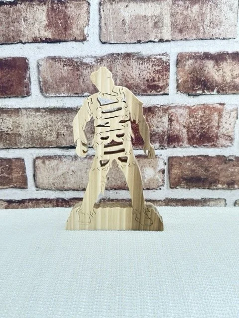 Wooden Zombie Puzzle