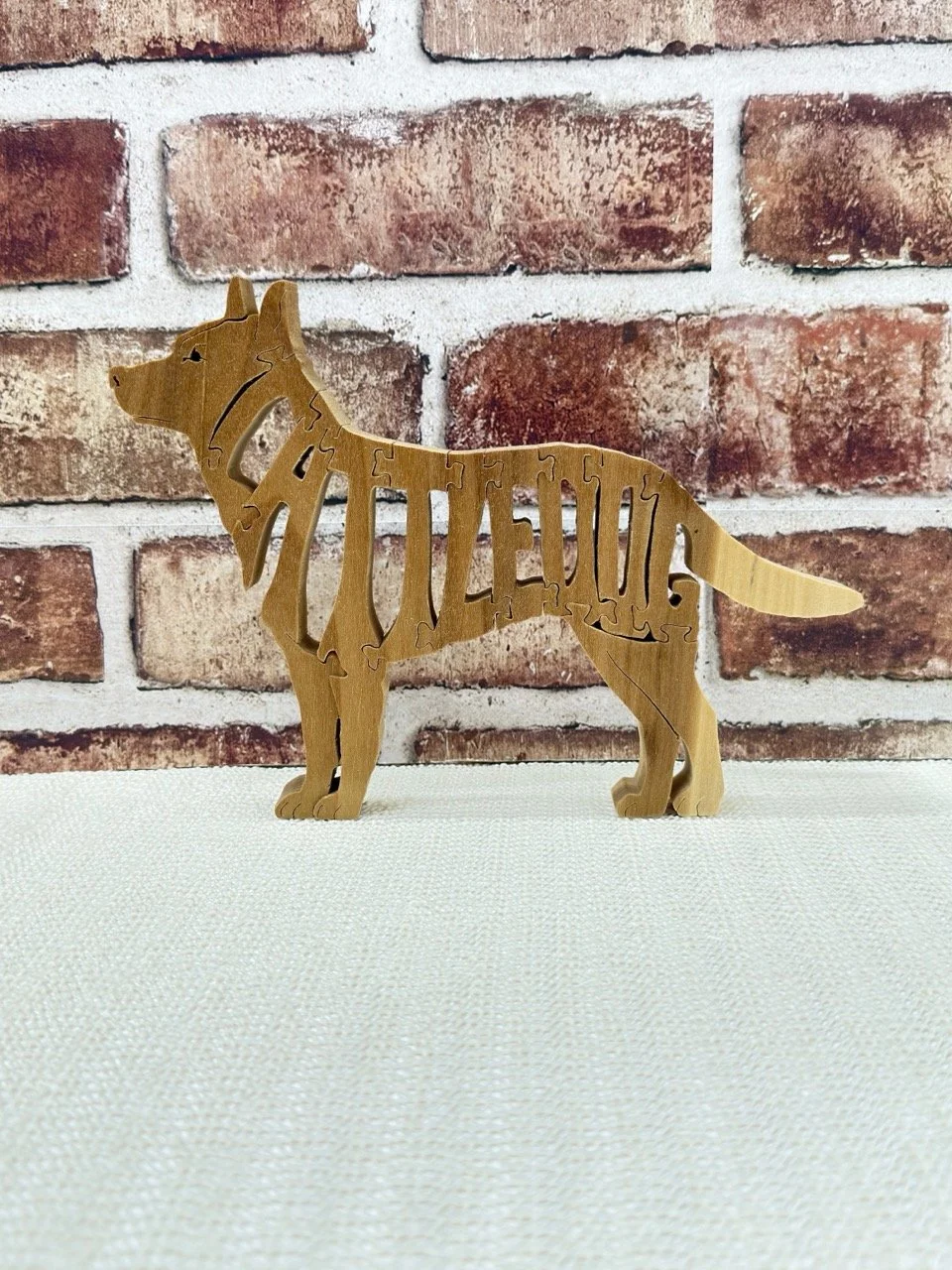 Wooden Cattledog Puzzle