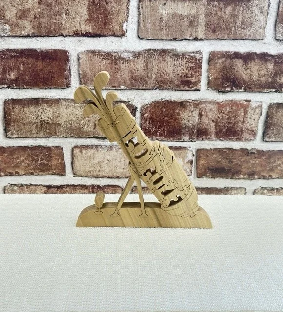 Wooden Go Golf Puzzle