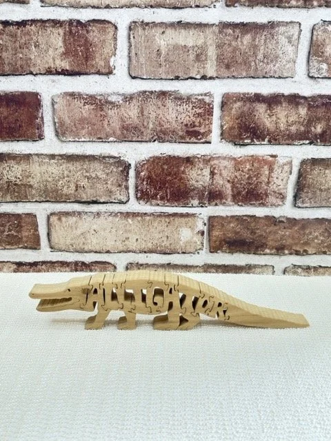 Wooden Alligator Puzzle